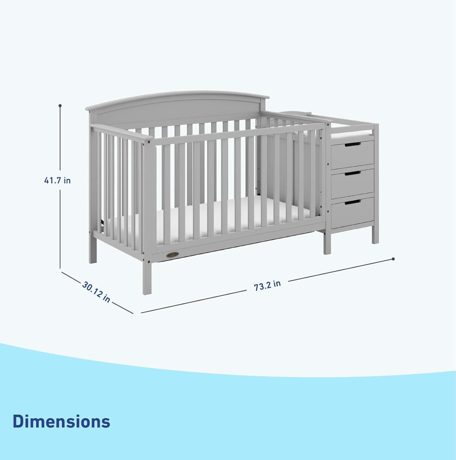 Graco Benton 4-in-1 Convertible Crib and Changer