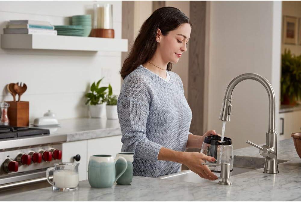 Joleena Pull Down Single Handle Kitchen Faucet