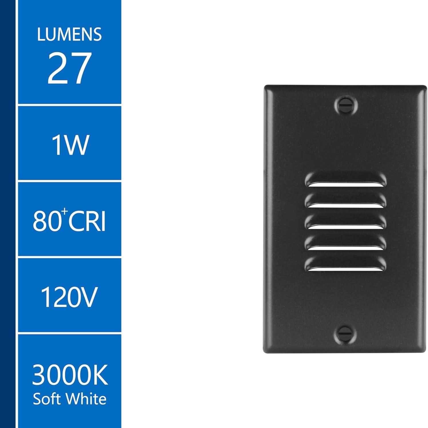 NICOR Lighting Integrated LED Step Light
