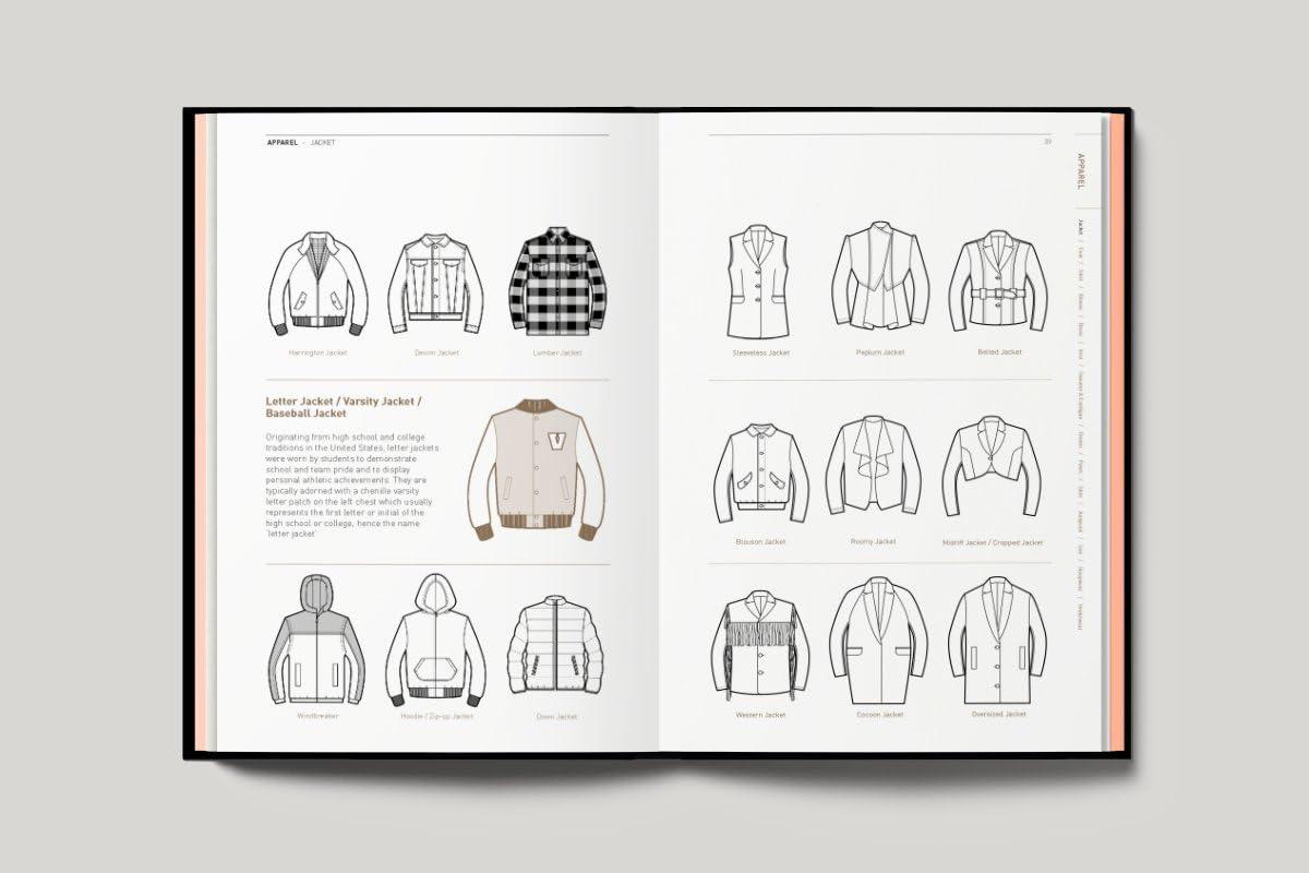 Fashionpedia Black Hardcover Visual Fashion Dictionary