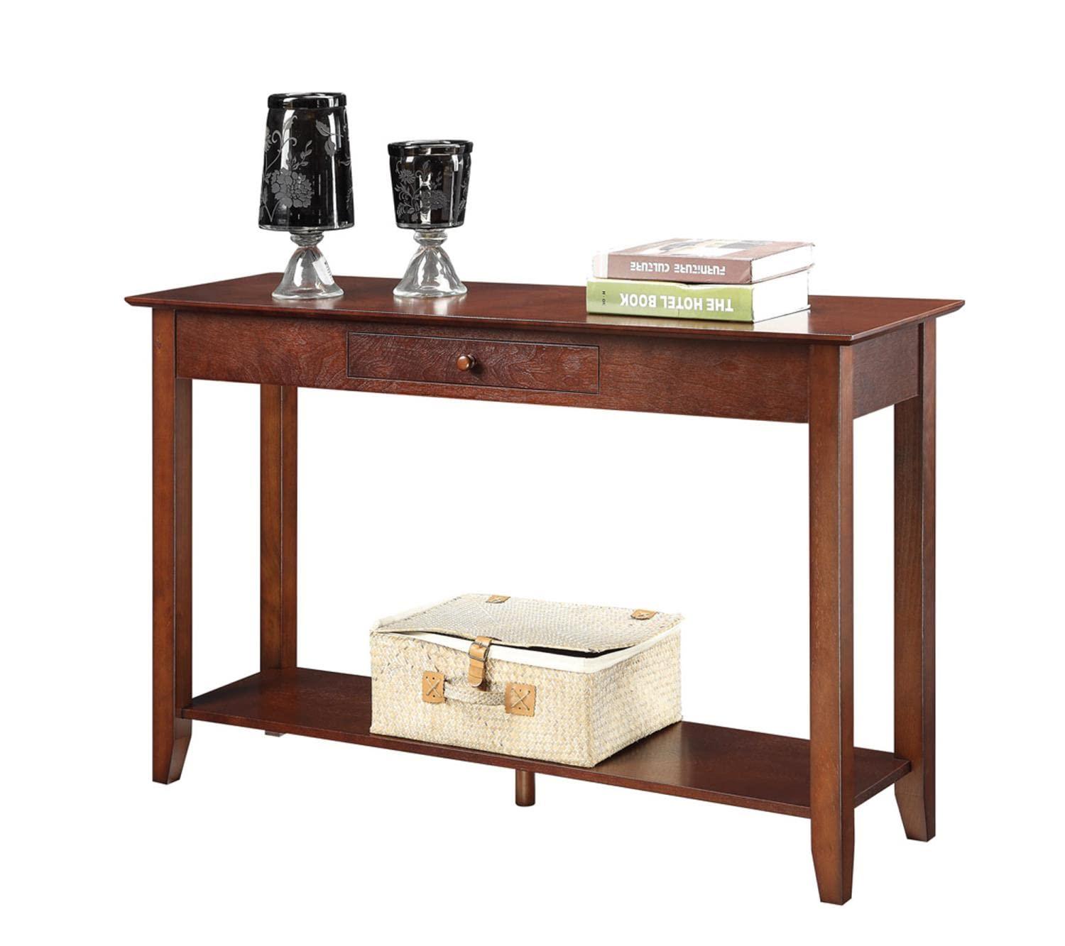 Convenience Concepts American Heritage Console Table, Multiple Finishes