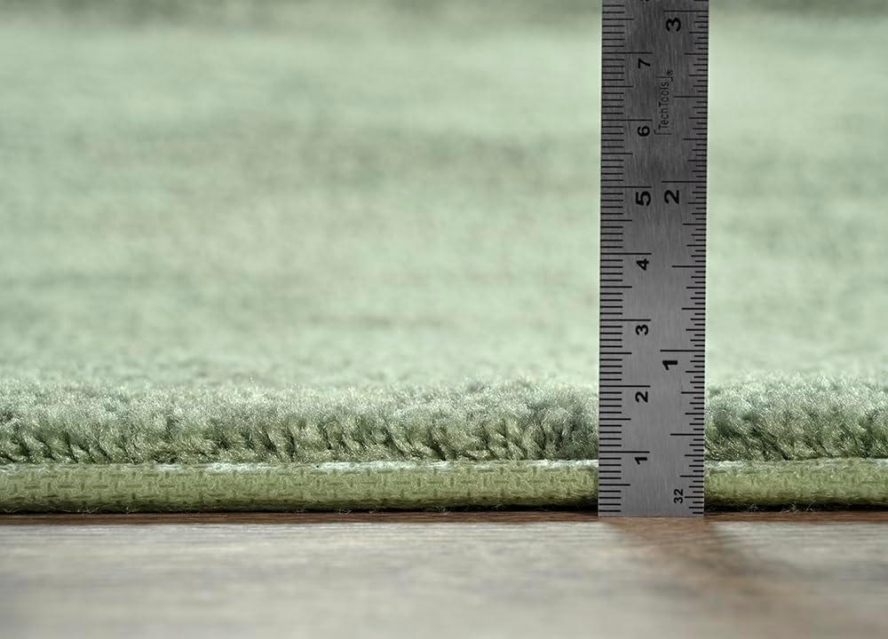 Garland Rug Traditional Nylon Washable Deep Fern 30" X 50" Bath Rug - Soft, Absorbent, And Stylish for Your Bathroom