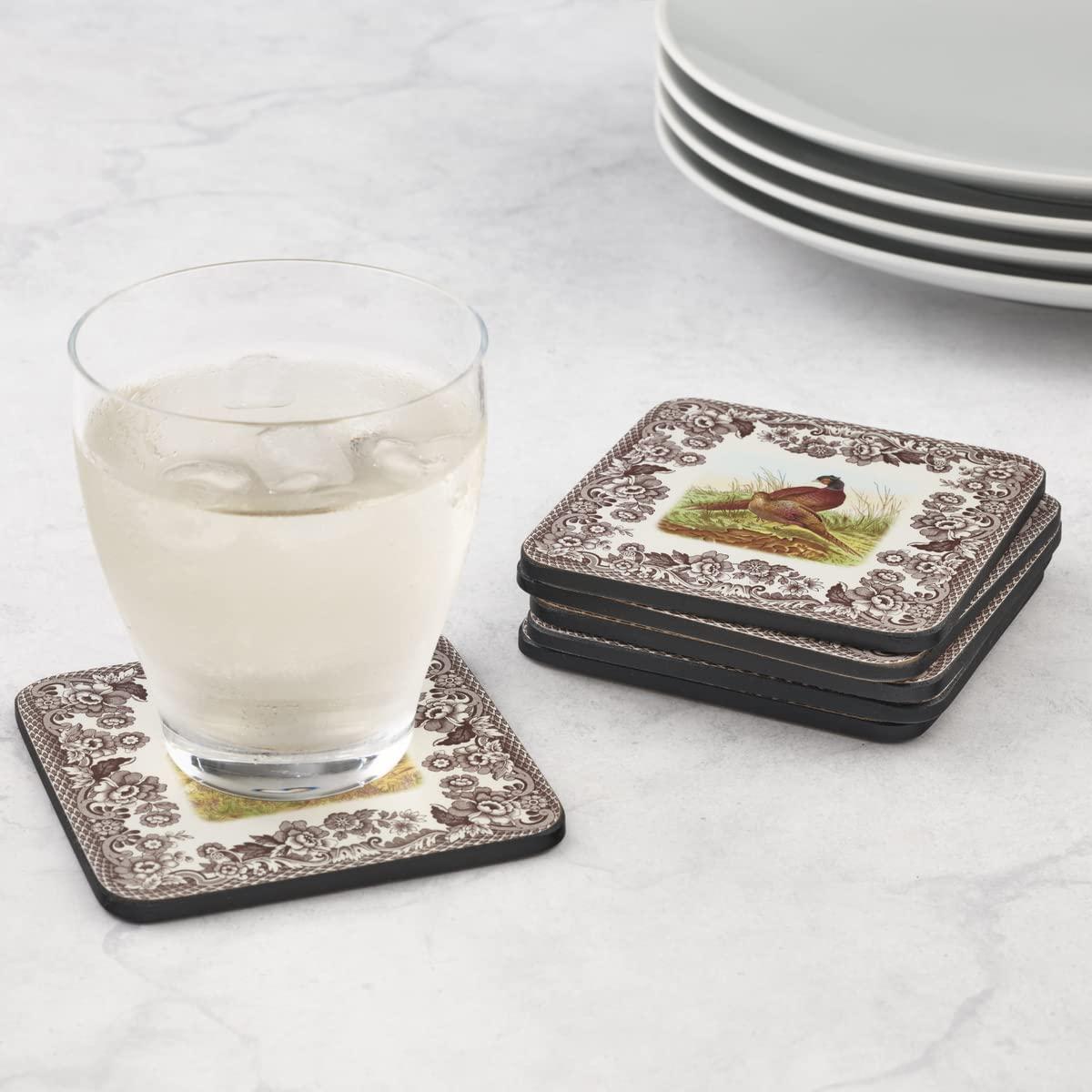 Pimpernel Woodland Coasters 4"X 4" (Set of 6)