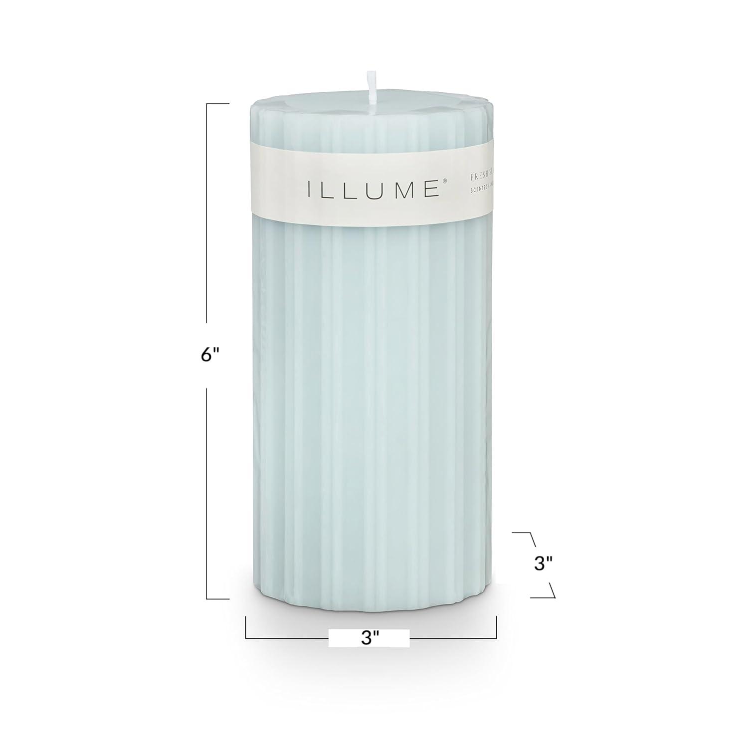 Seline Fresh Sea Salt Pillar Candle
