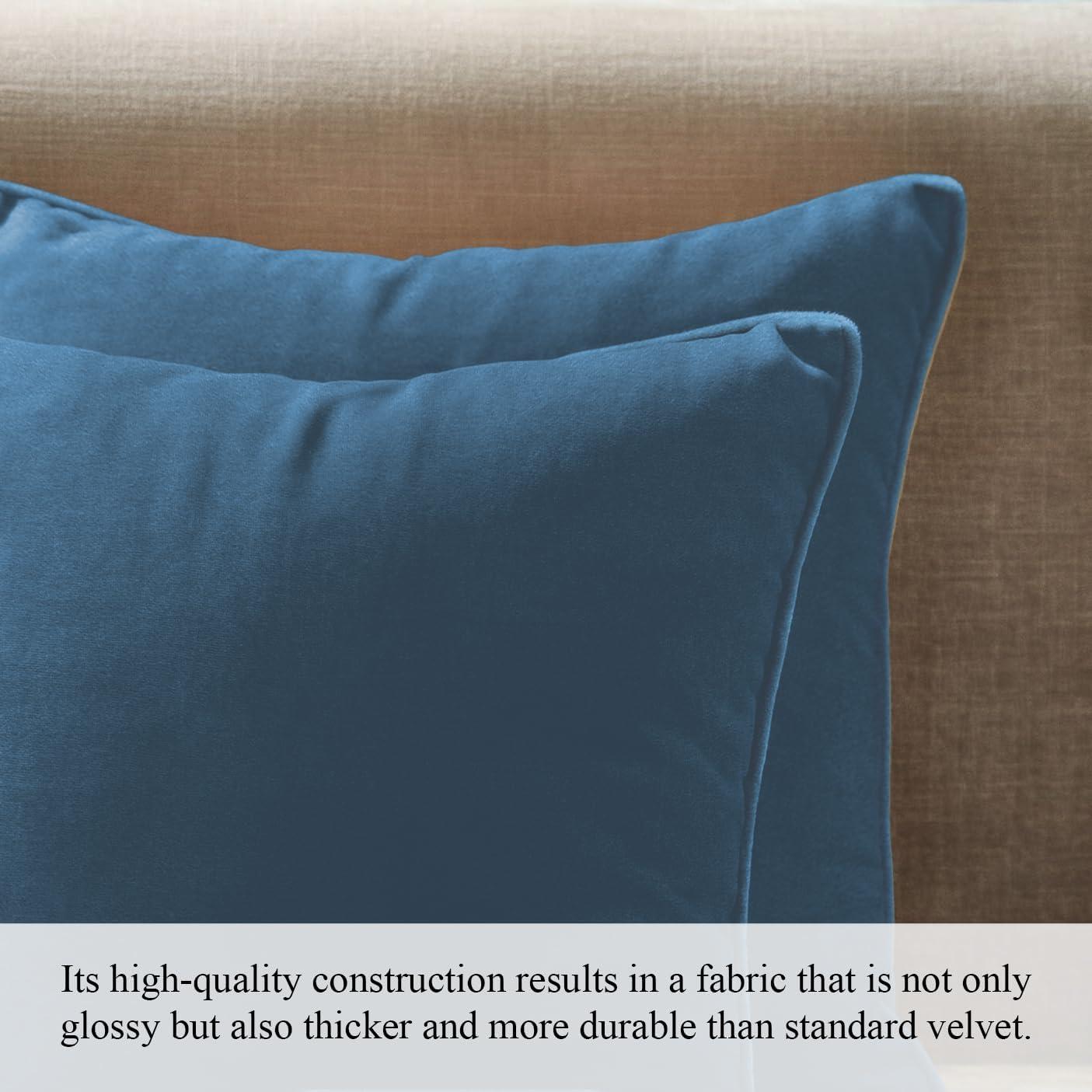 A1 Home Collections LLC Velvet Pillow Cover (Set of 2)