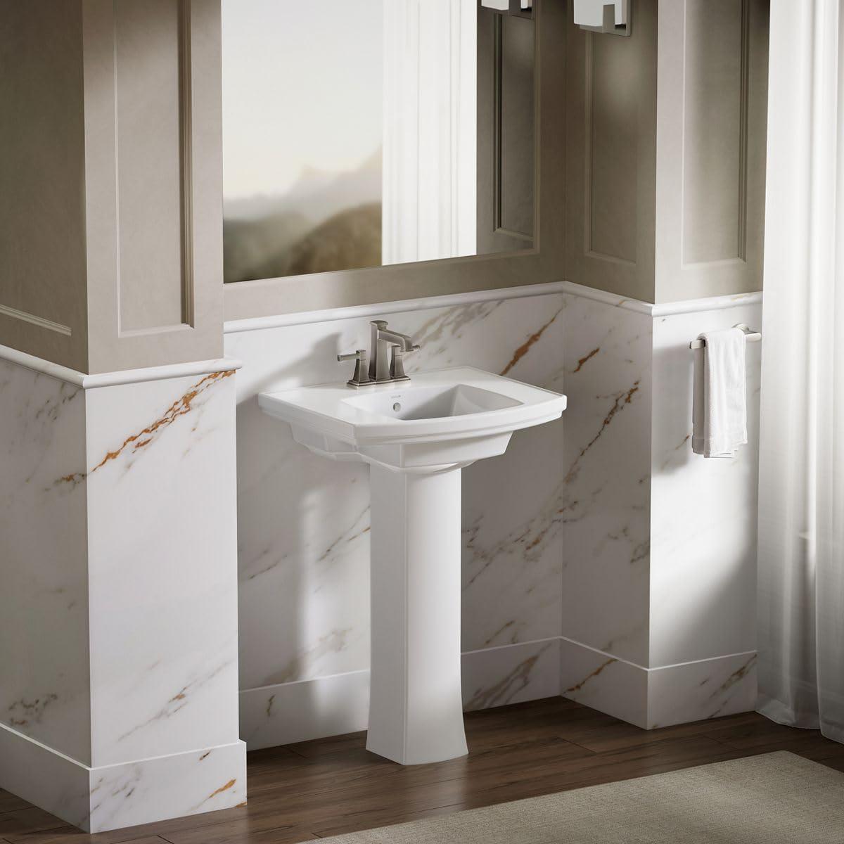 Kelston 6.5" W x 29" H Bathroom Sink