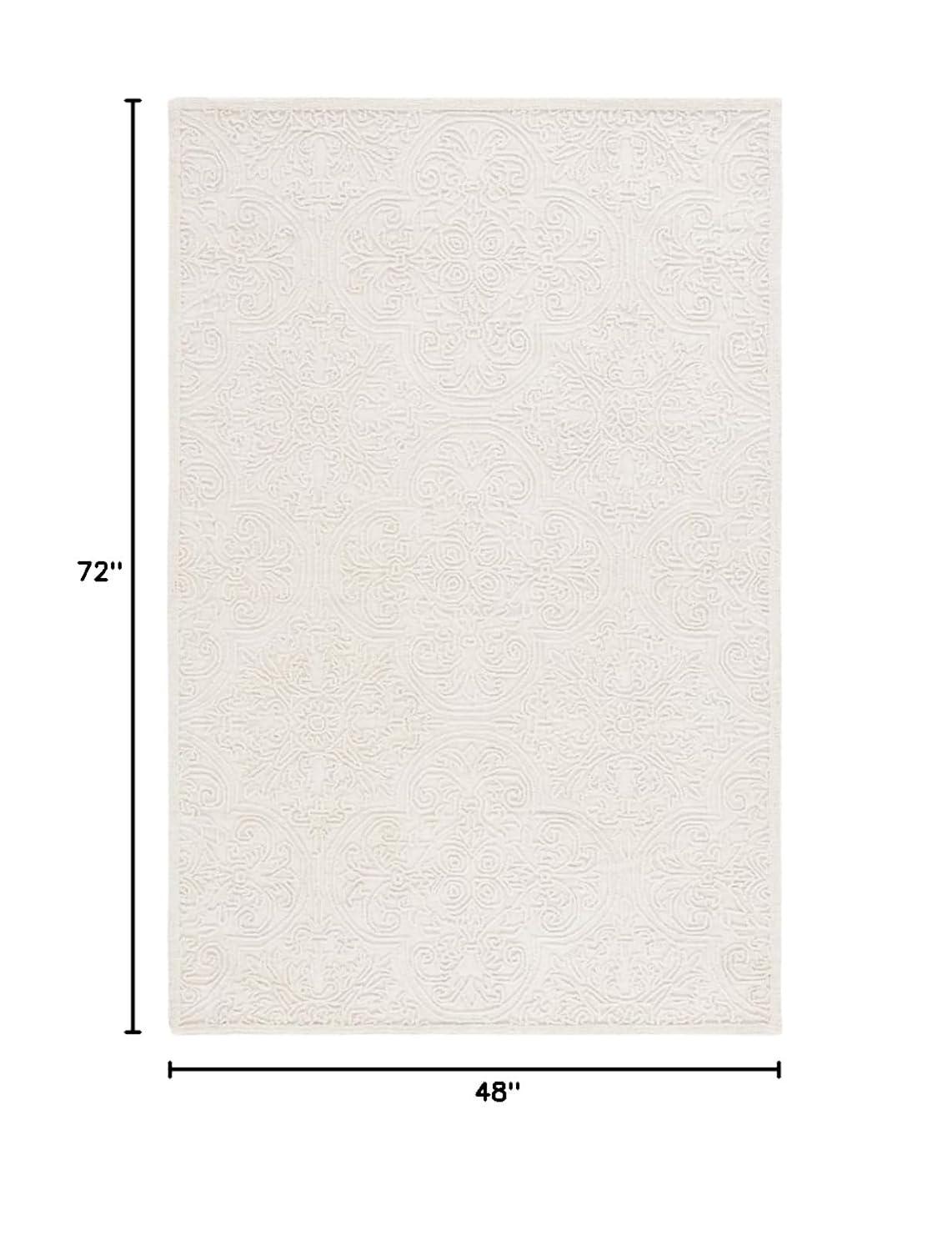 Martha Stewart Rugs Msr Trace Martha Stewart Hand Tufted Wool And Cotton With Latex Damask Rug