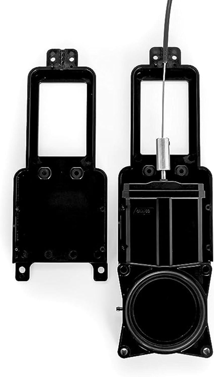 Camco RV Sanitation System 3" Waste Valve with 72" Cable Extension Kit for Sidewall or Control Access Compartment Mount Installation