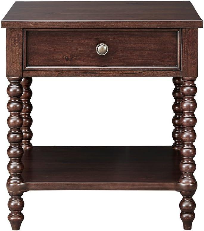 Beckett One Drawer Solid Wood Nightstand