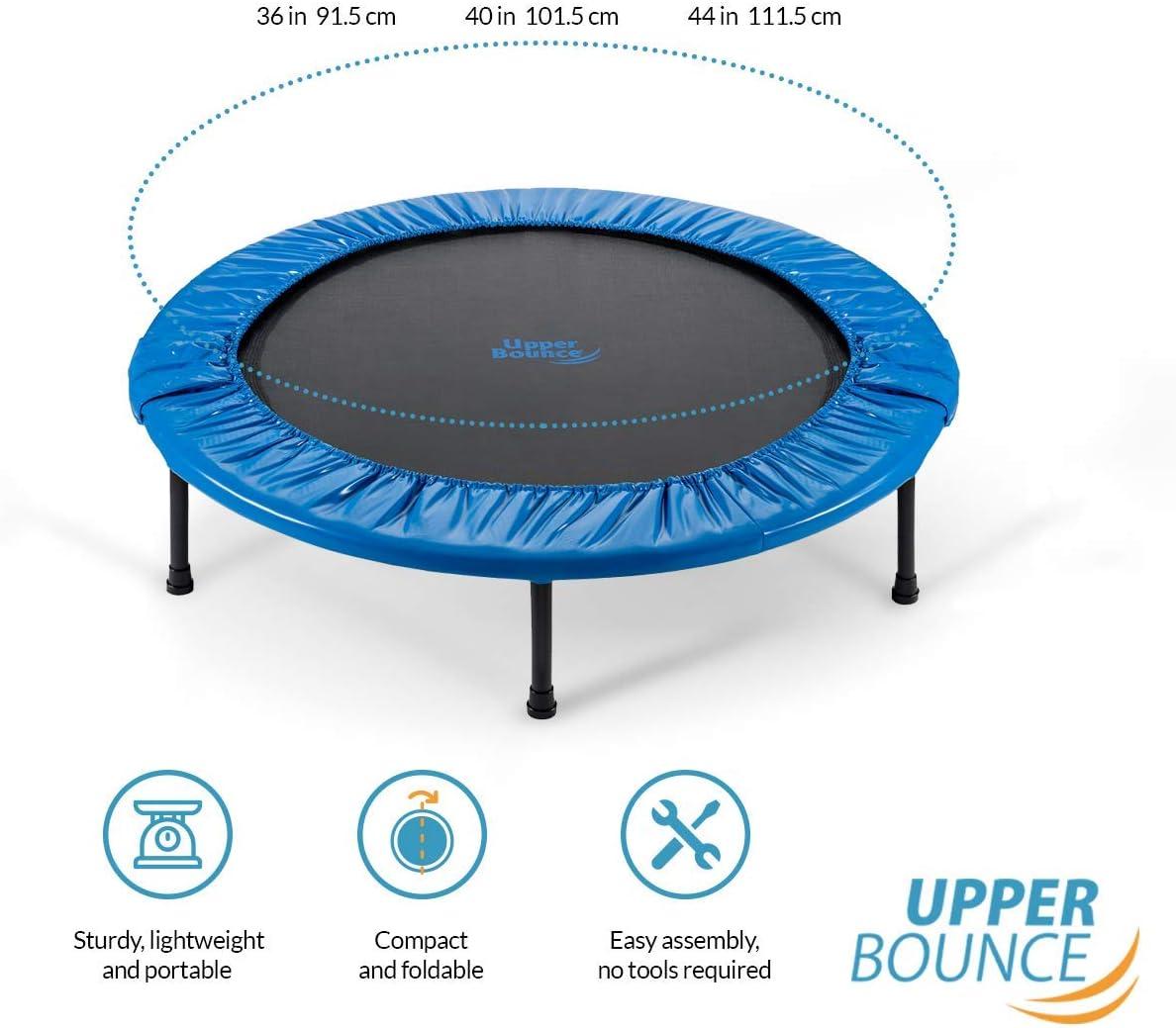 Upper Bounce Machrus Upper Bounce Mini Trampoline - Rebounder Exercise Fitness Trampoline