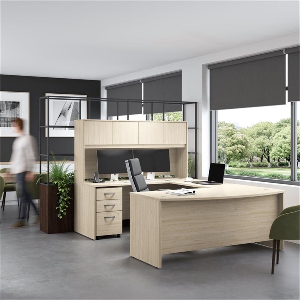 Studio C L Shaped Desk with Return