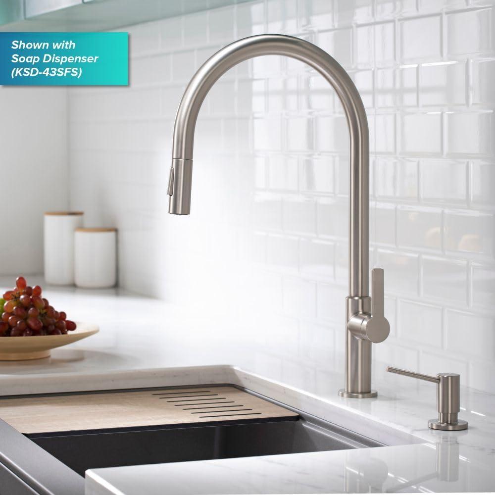 Oletto Single Handle Pull-Down Kitchen Faucet