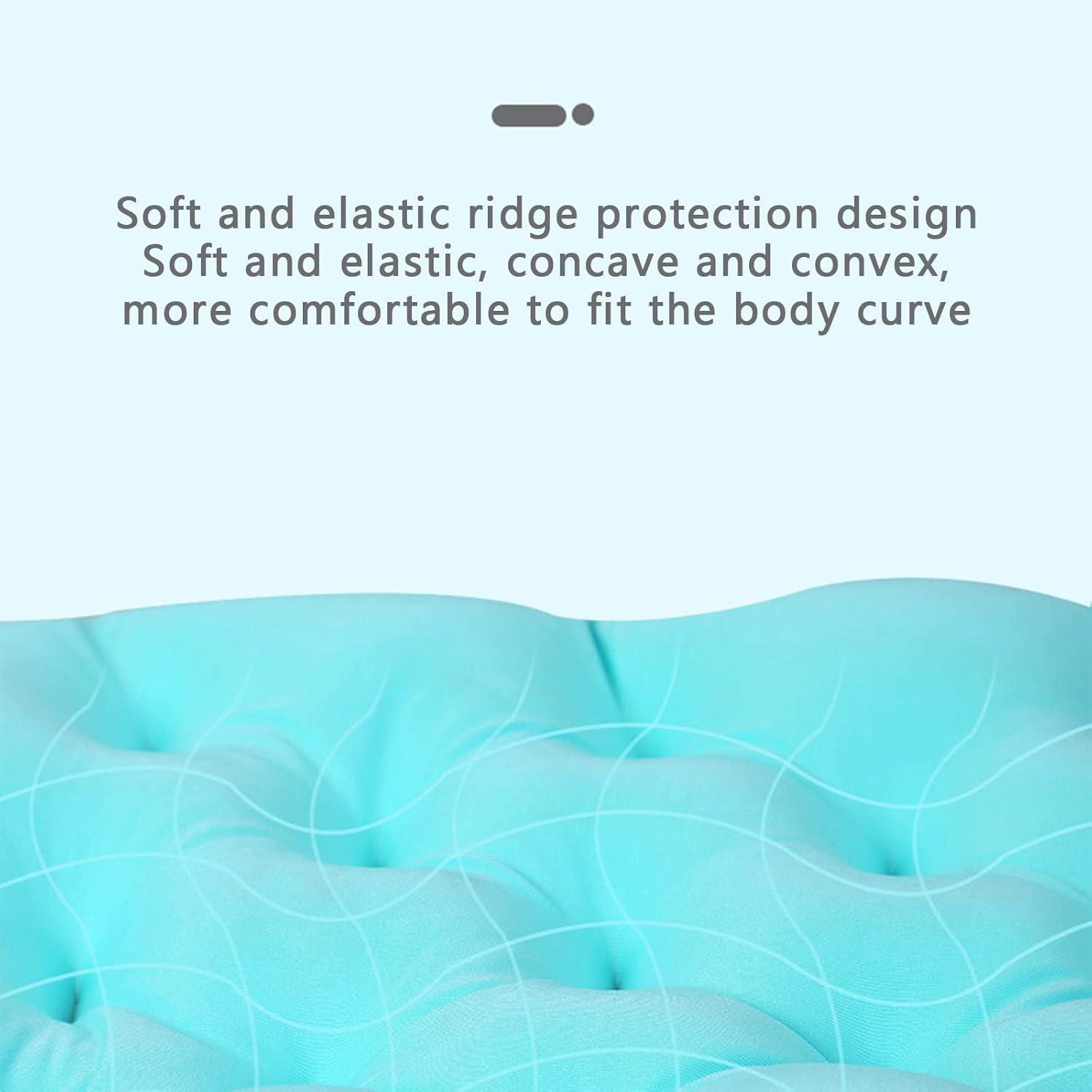 Jamlynbo Bath Pillow Full Body for Adult, Bathtub Cushion for Head Neck Shoulder Back Support, Filling Ergonomic Spa Bath Pillows for Luxury Bubble Bath, Quick Drying Bath Cushion fits Most Tubs