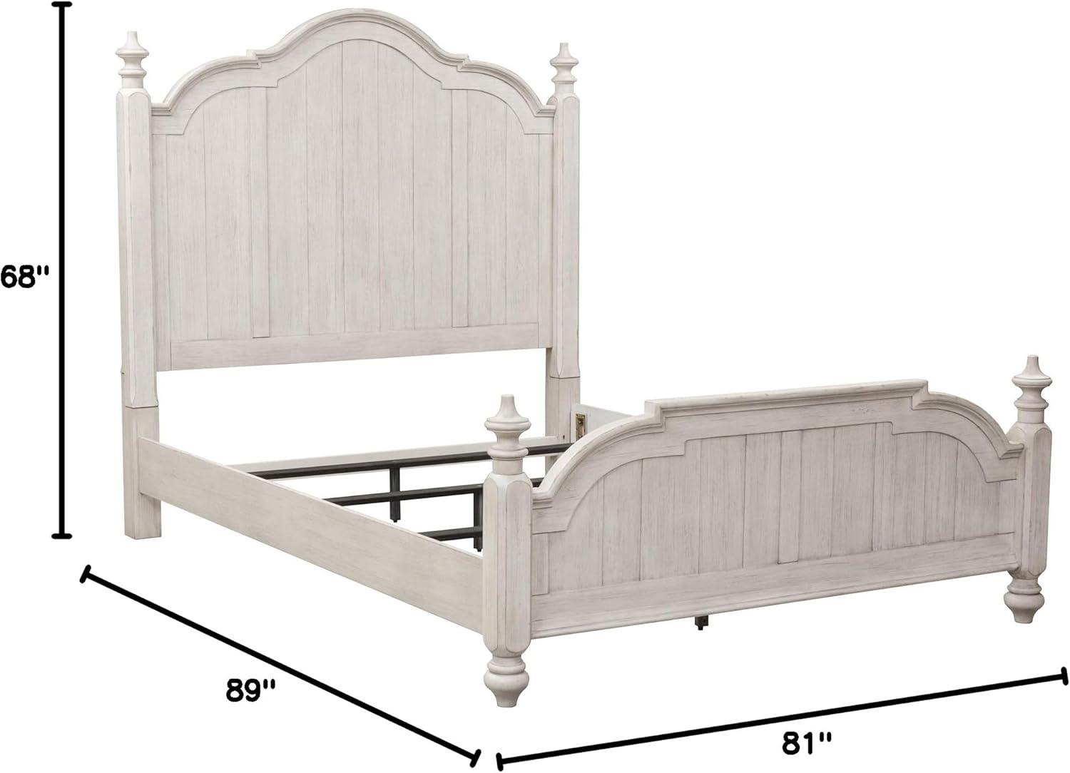 Solid Wood Standard Bed