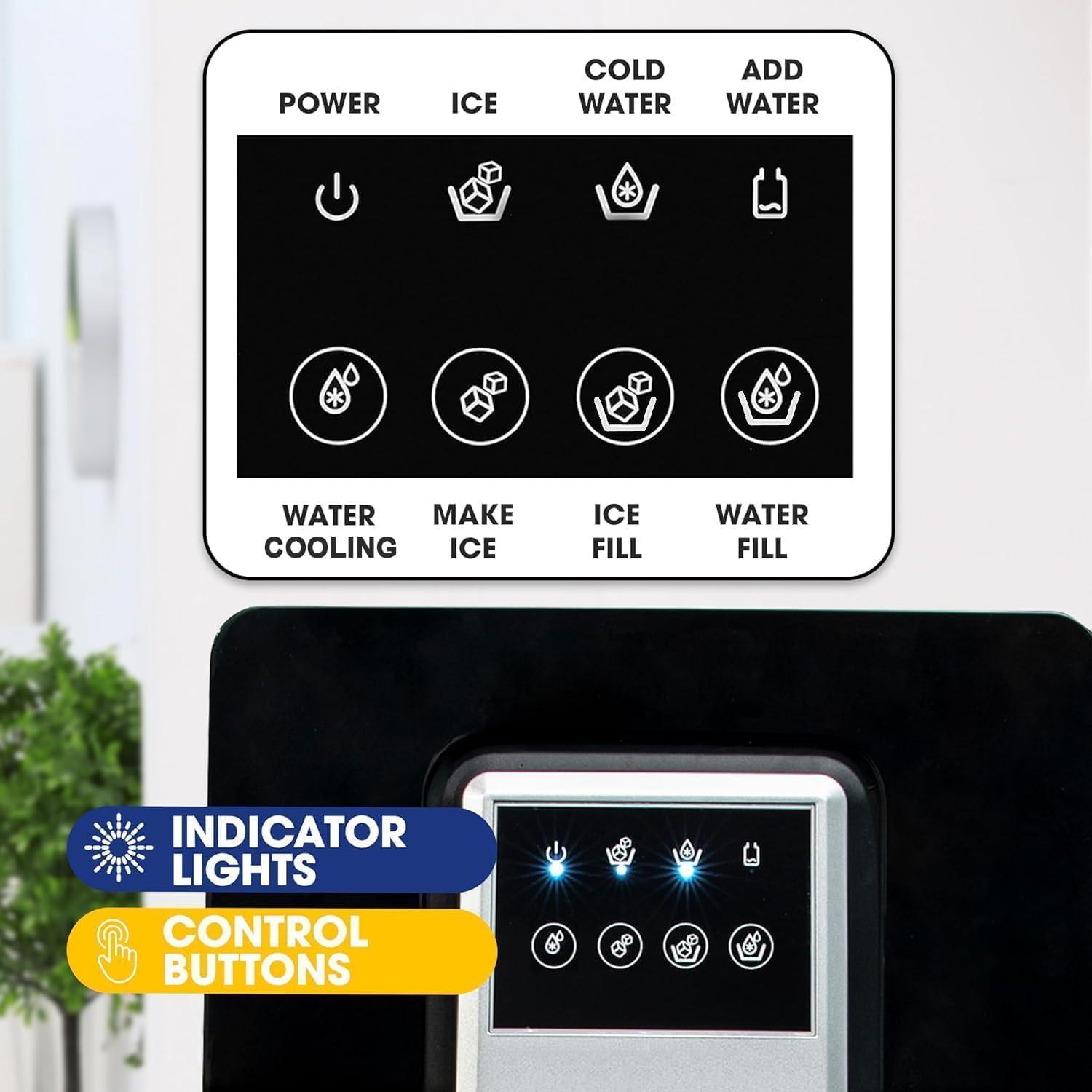 Soopyk Soopyk Black Countertop Bottleless Electric Filtered Water Dispenser