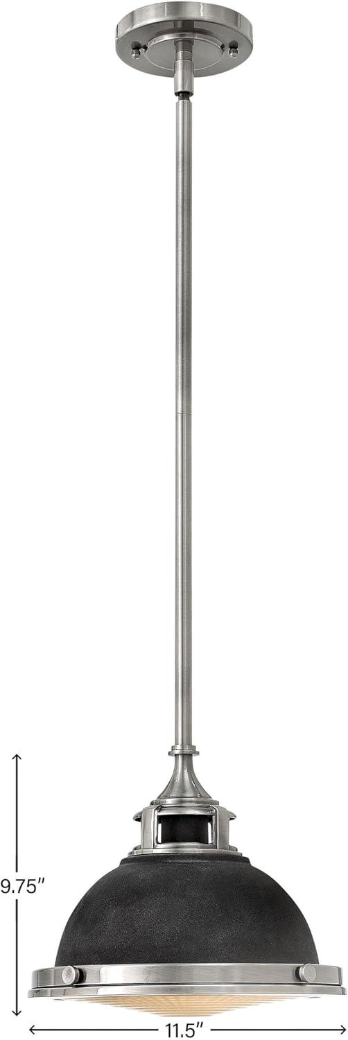 Amelia 1 - Light Single Dome Pendant