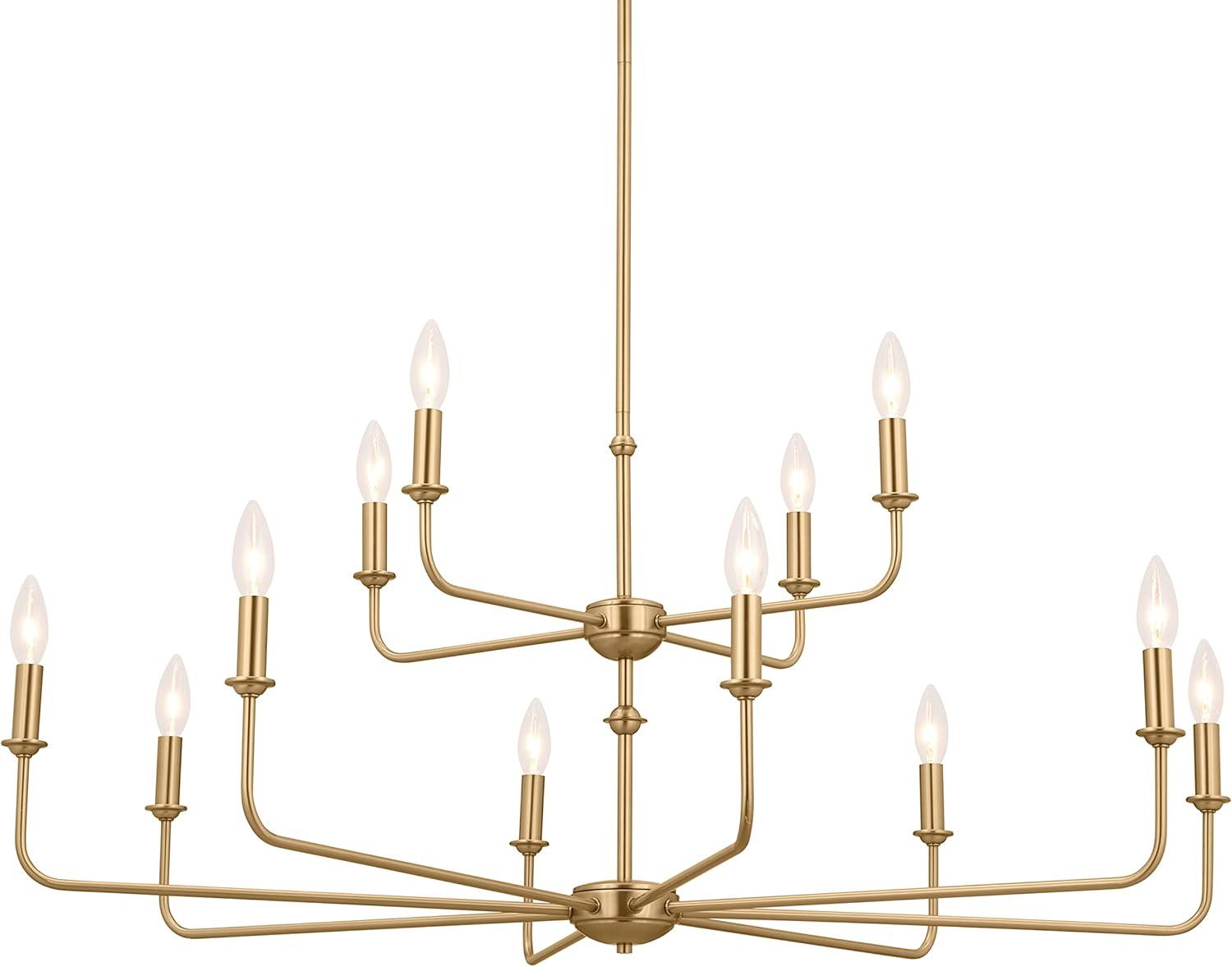 12 - Light Dimmable Classic / Traditional Chandelier