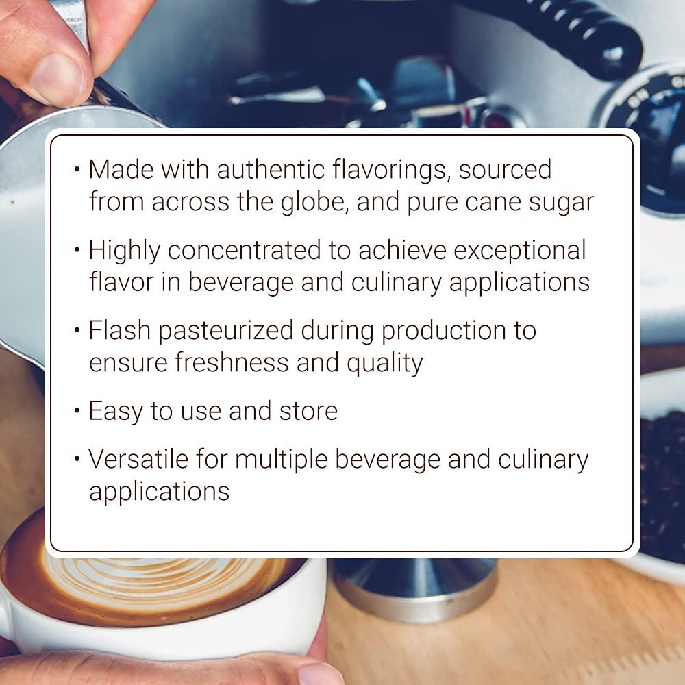 Monin Rose Syrup Elegant and Subtle Great for Cocktails Mocktails and Soda Gluten Free Non GMO 750 ml