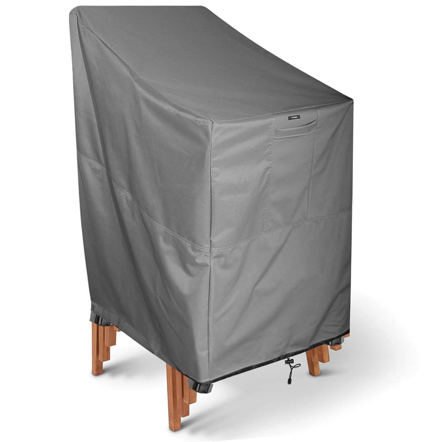 KHOMO Gear - Titan Series - Stackable Chair Cover - Heavy Duty Premium Outdoor Furniture Protector