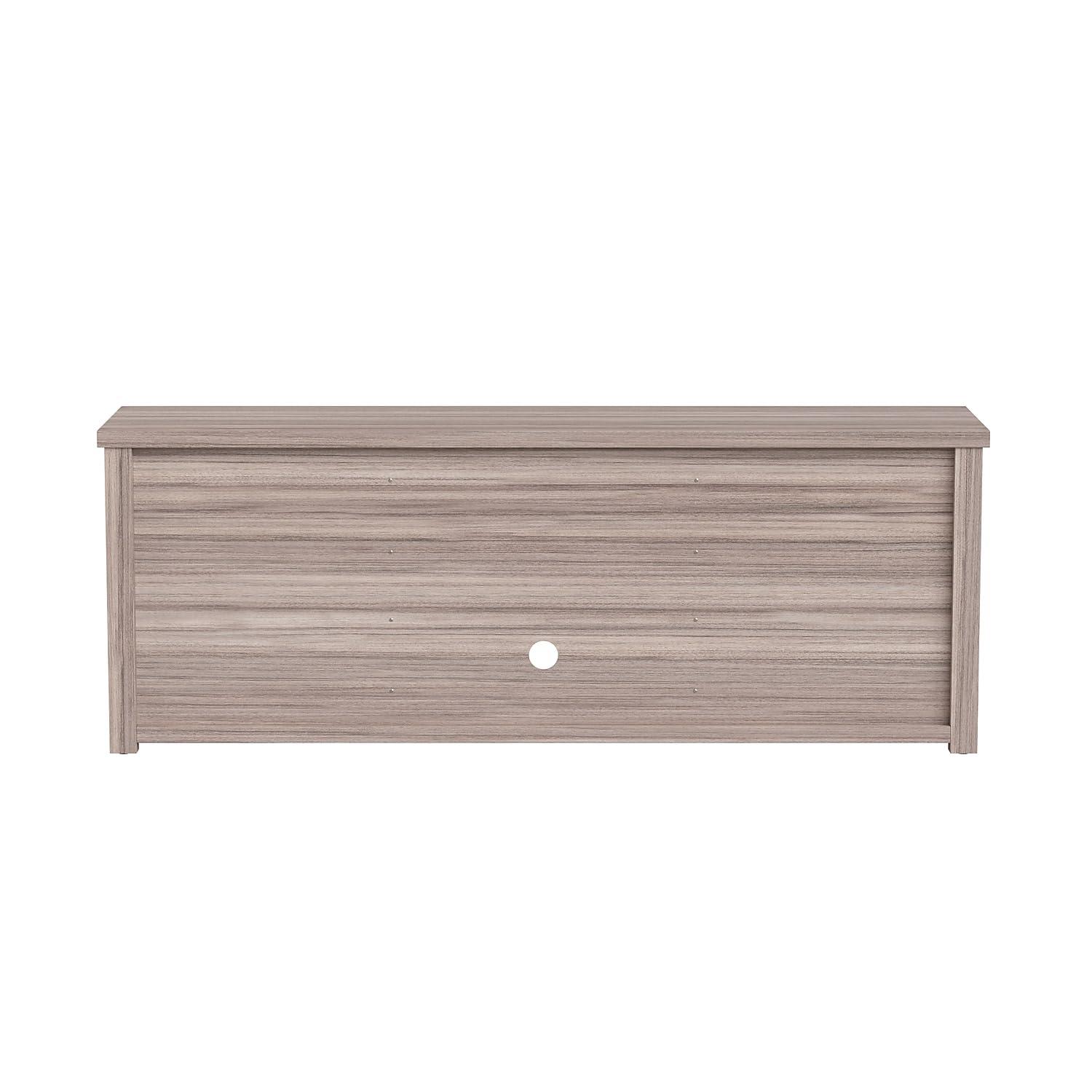 Flash Furniture Hatteras Classic TV Stand for up to 80" TVs with Glass Fronted Doors