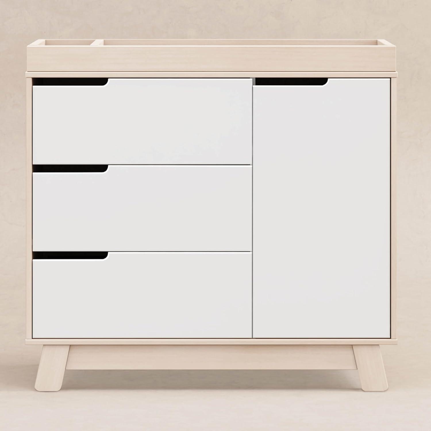 Hudson 3-Drawer Changer Dresser with Removeable Changing Tray