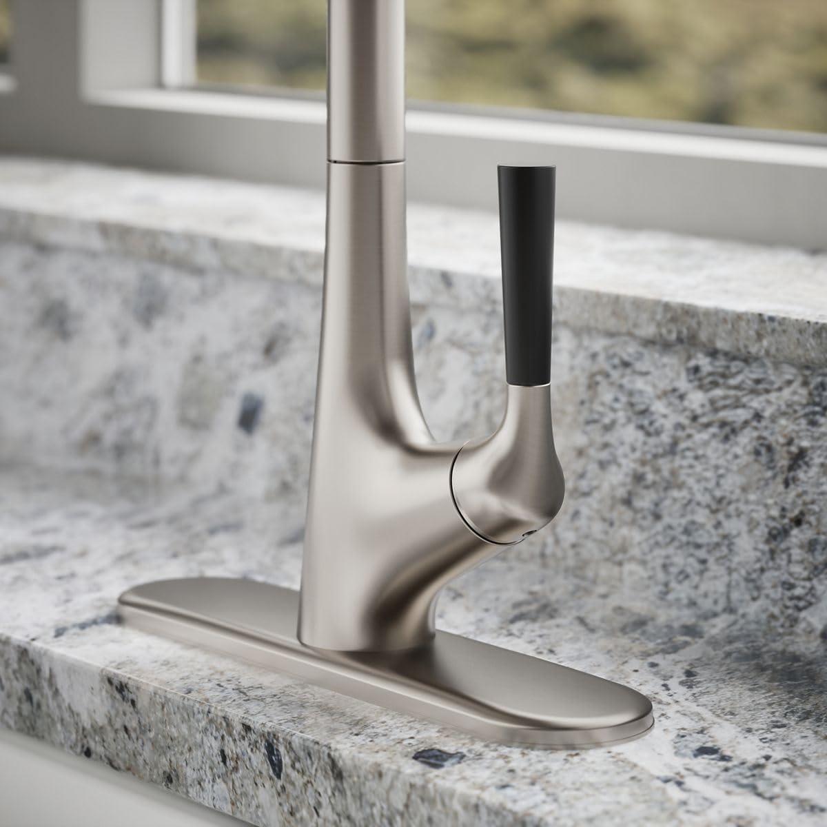 Kohler One Handle Stainless Steel Pull-Down Kitchen Faucet Model No. R562-SD-VS