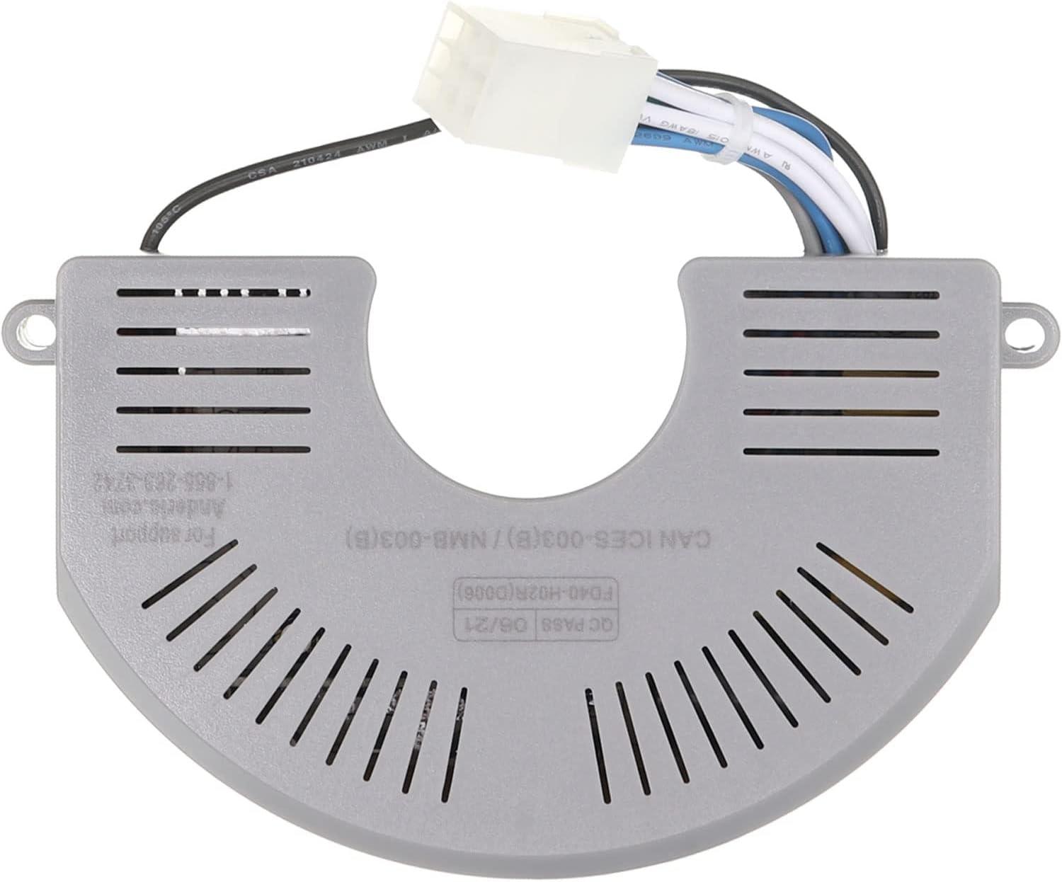 Gray 6-Speed Infrared Ceiling Fan Receiver for Harbor Breeze