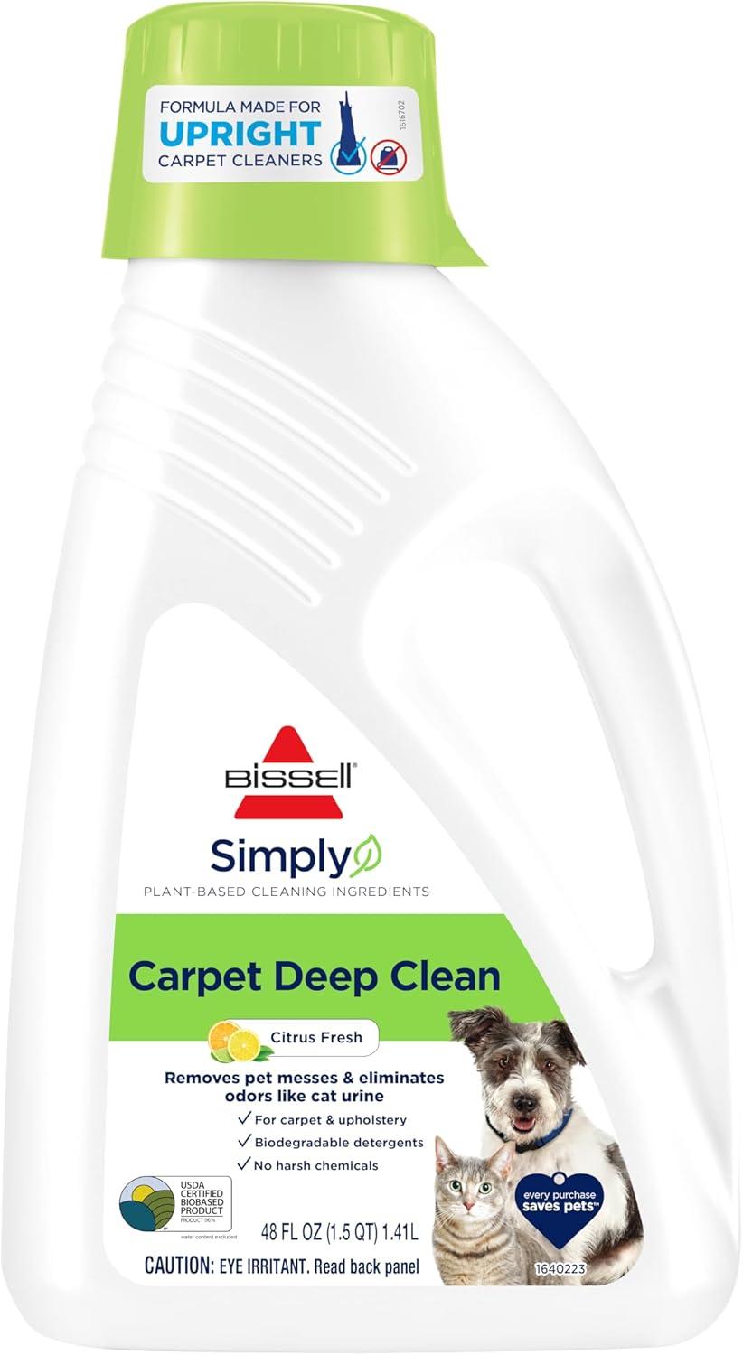 BISSELL BISSELL Simply Carpet Deep Clean Pet For Upright Carpet Cleaners 48 oz