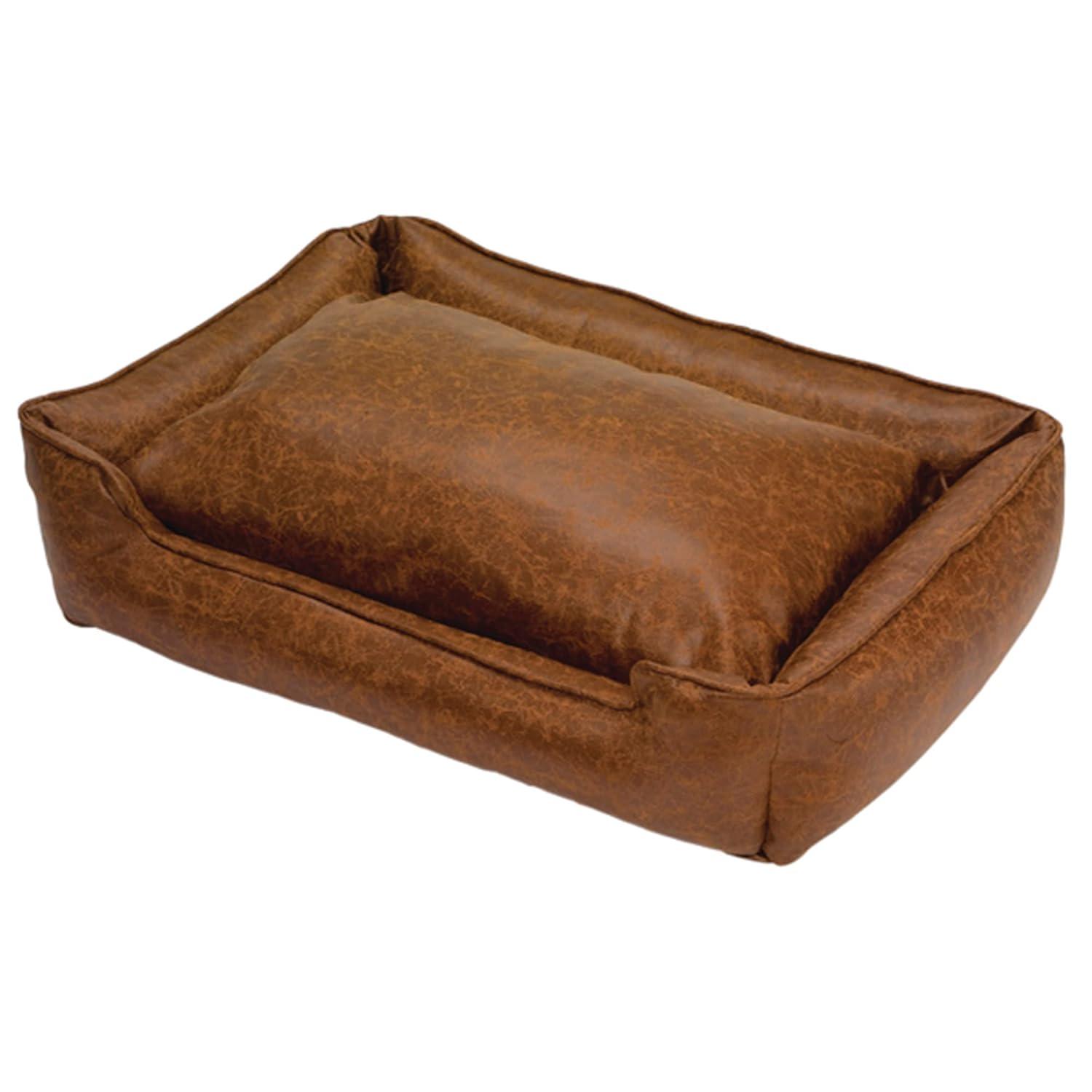 Jax & Bones Striped Polyester Pet Bed