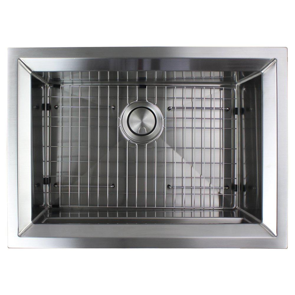 Studio 26'' L Undermount Single Bowl Stainless Steel Kitchen Sink