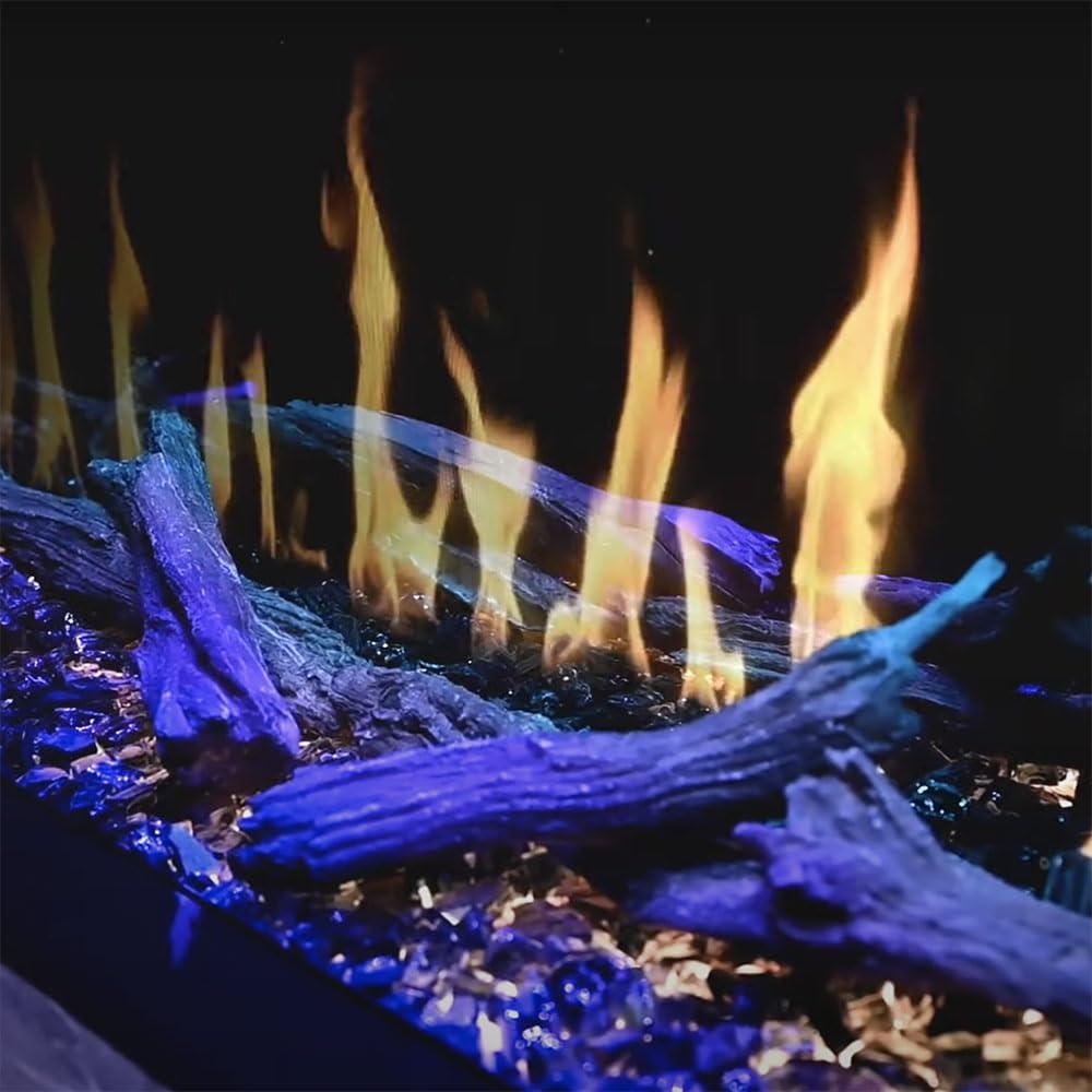 Modern Flames Orion Slim Built-In/Wall Mounted Smart Virtual Electric Fireplace with Real Flame Effect