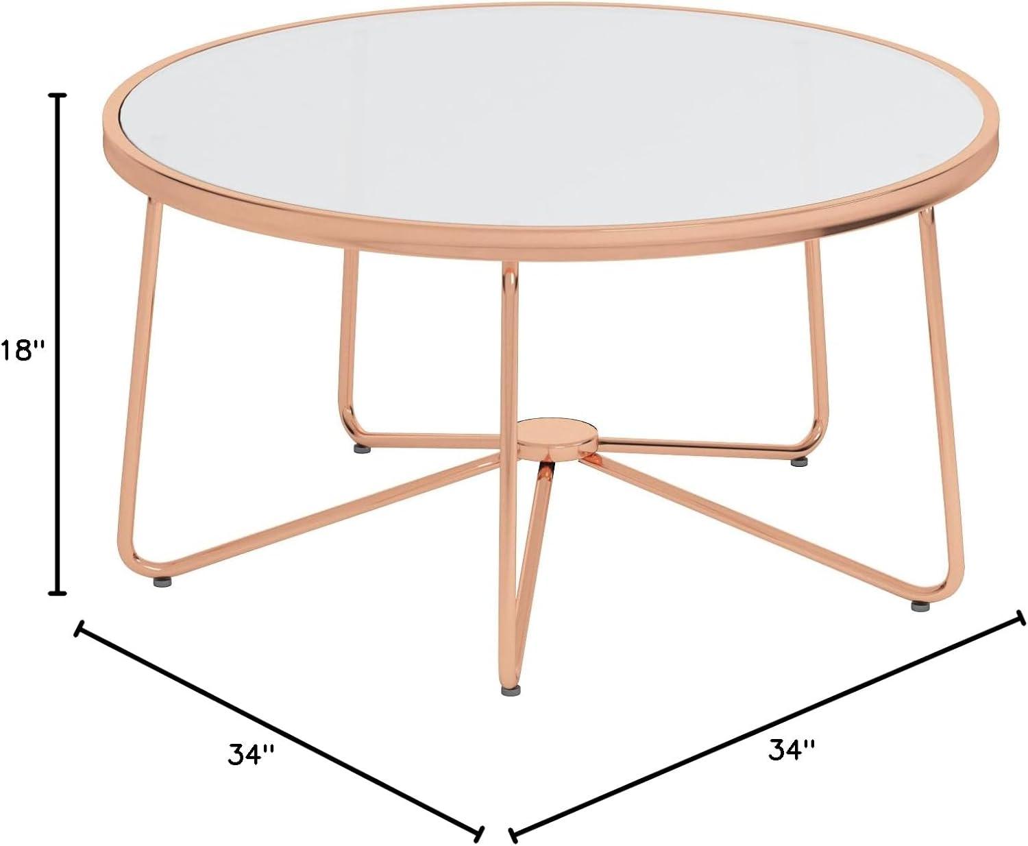 Alivia Glass Top Coffee Table