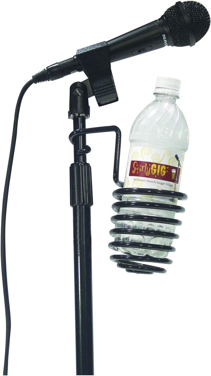 SwirlyGig SG1000 Original Drink Holder in Black for 0.5 in. Tubing
