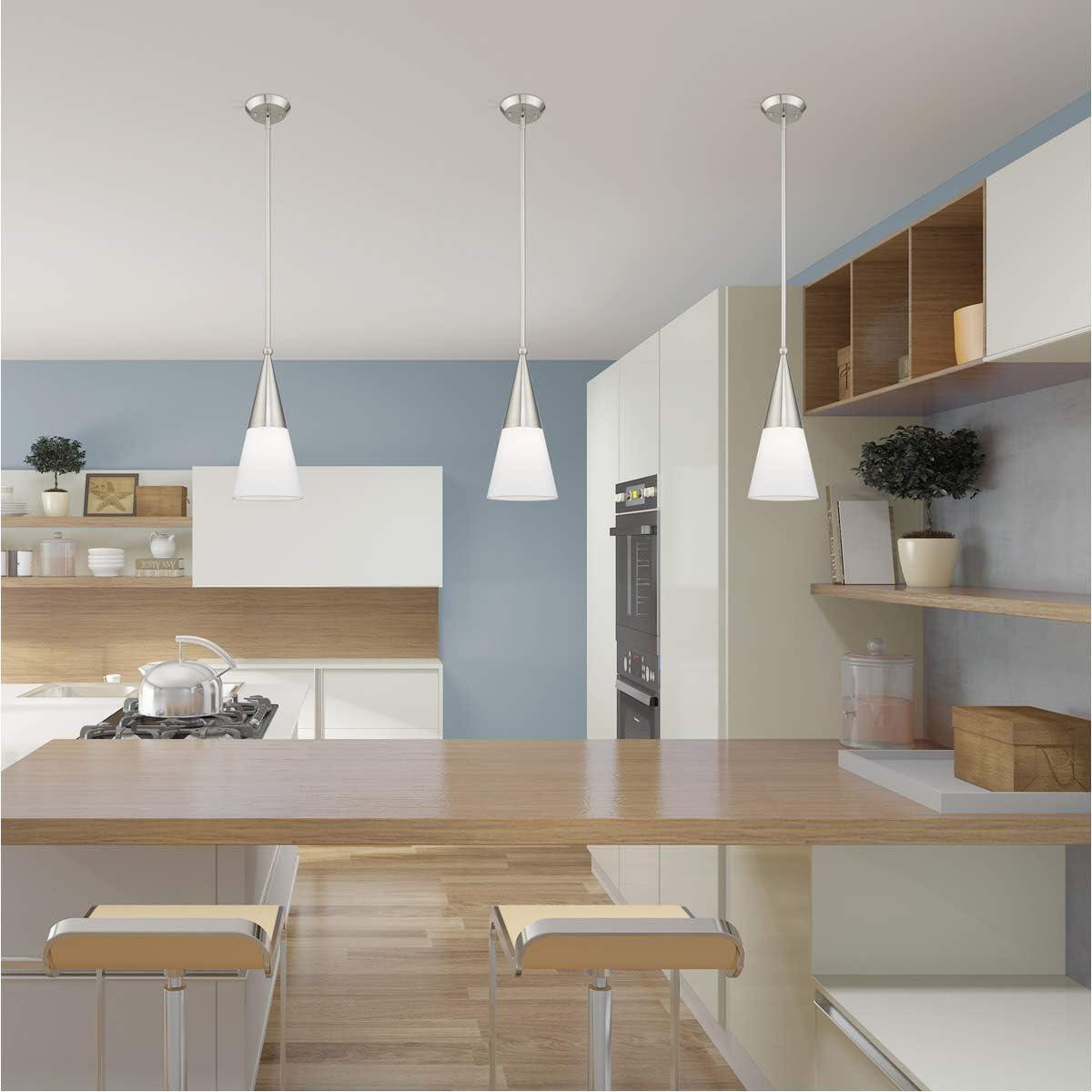 Livex Lighting Stockholm 1 - Light Pendant in  Brushed Nickel