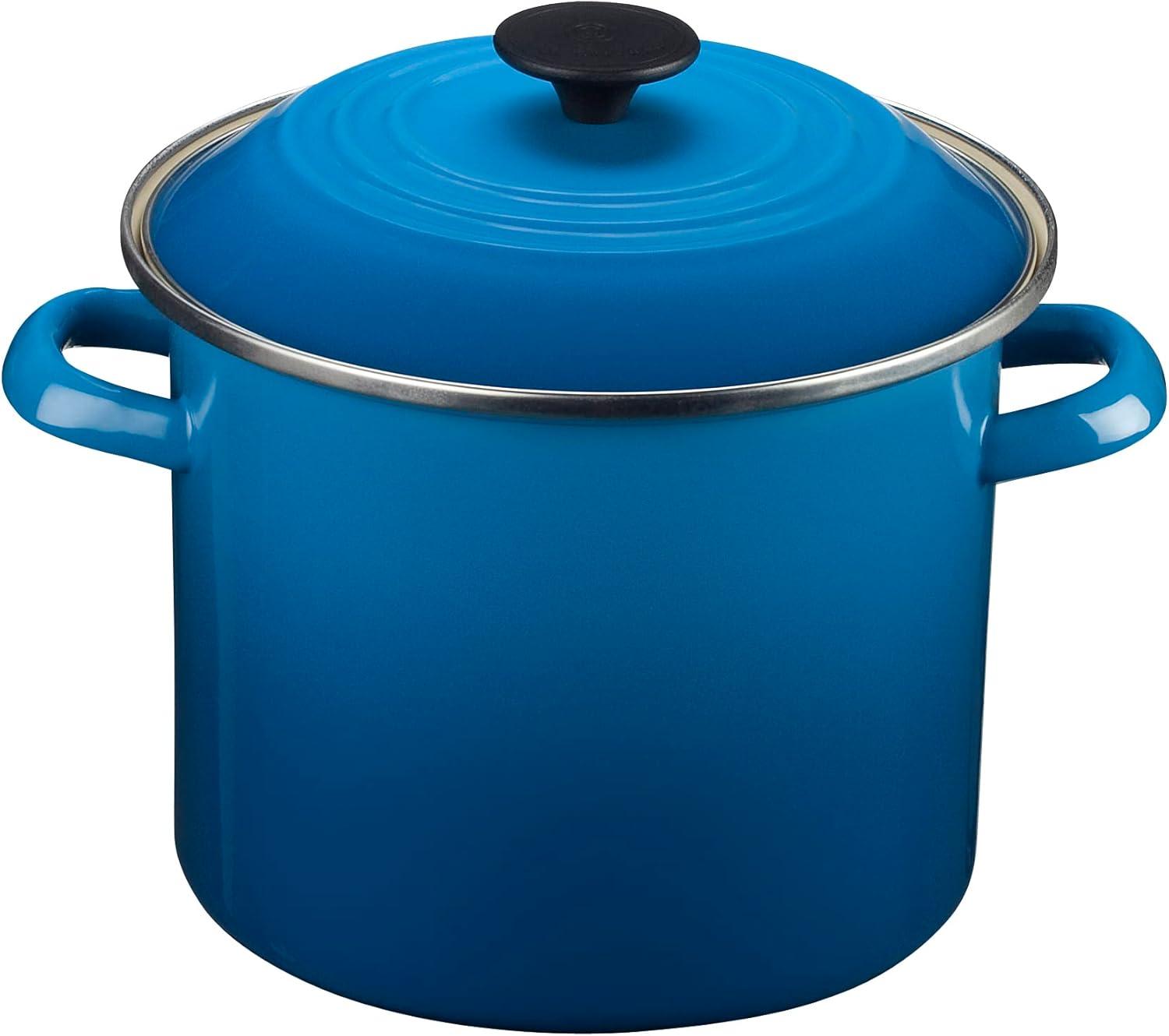 Le Creuset Enamel on Steel Stockpot with Lid