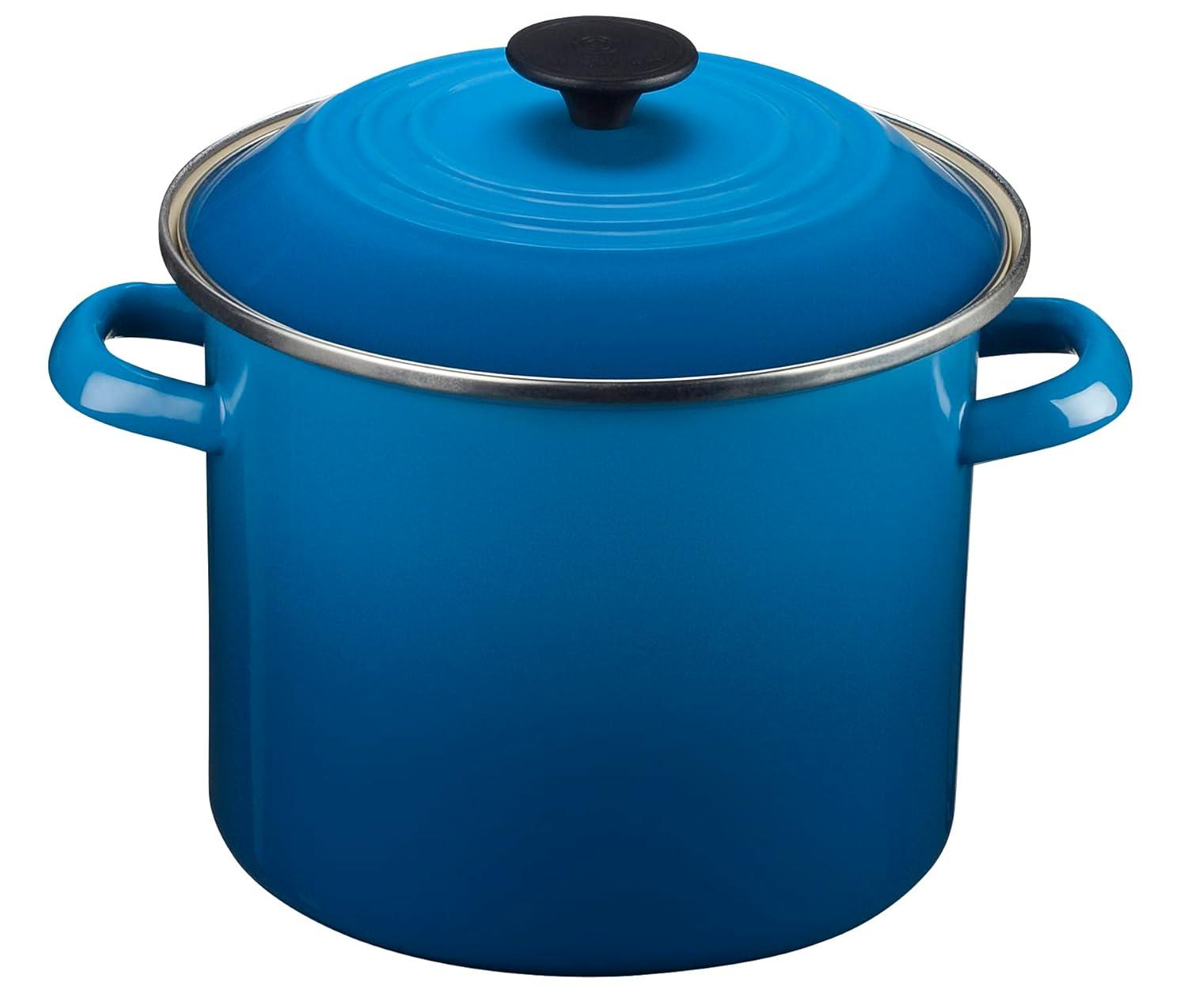 Le Creuset Enamel on Steel Stockpot with Lid