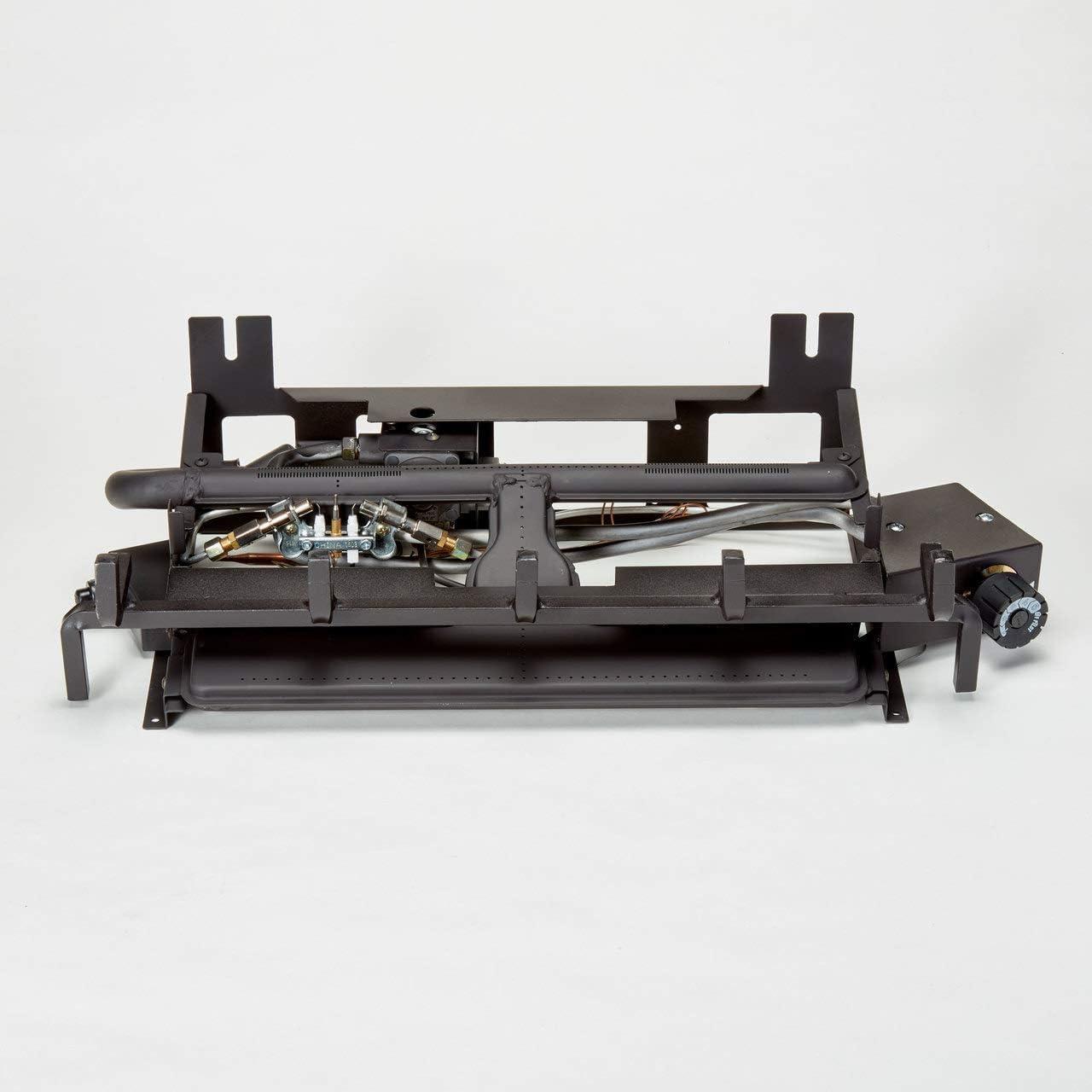 Duluth Forge Duluth Forge Vent less Dual Fuel Gas Log Set, Stacked Oak, T-Stat Control