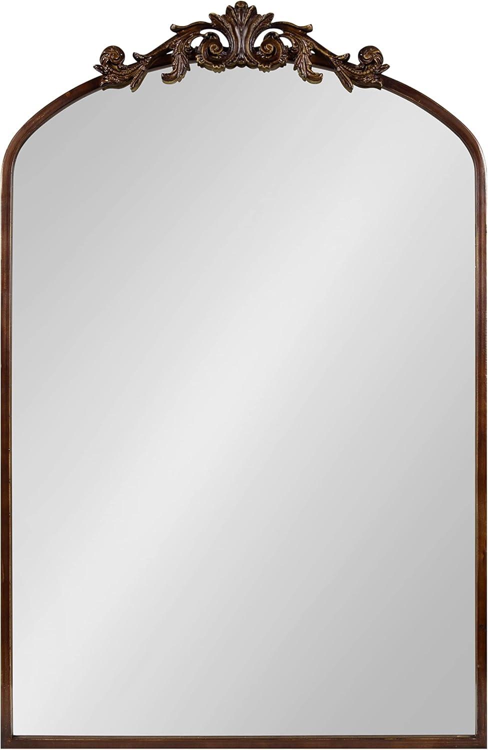 Kate and Laurel Arendahl Arch Mirror - Bronze, 24x36