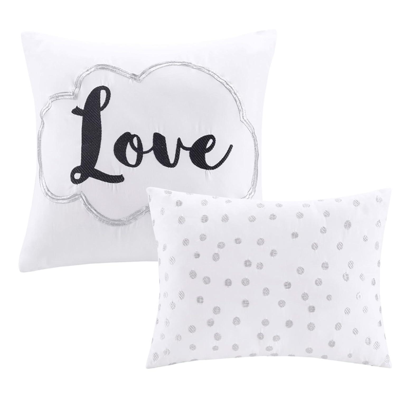 Intelligent Design Raina Metallic Printed Comforter Set
