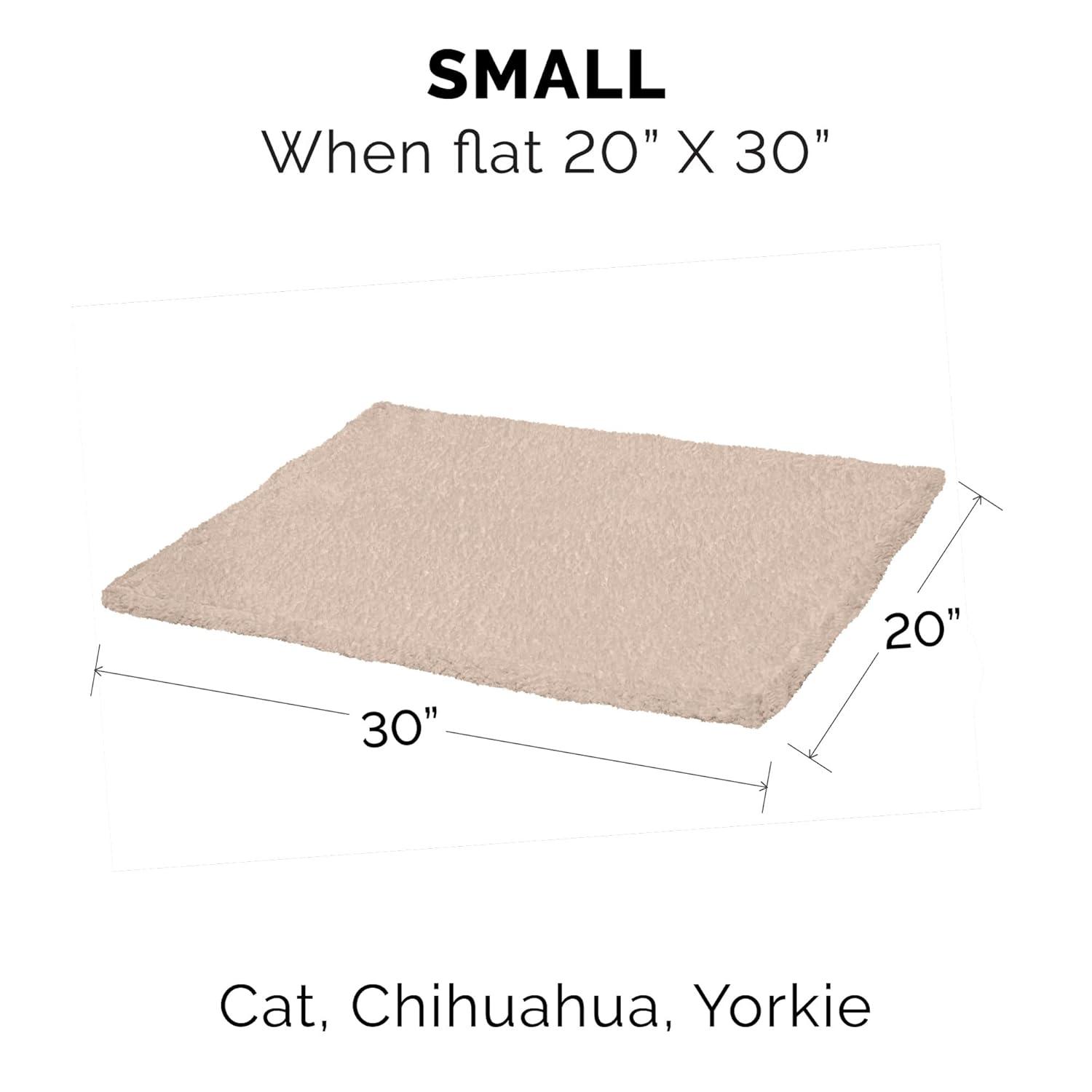 FurHaven Soft-Edge Snuggly & Warm Waterproof Blanket for Cats & Dogs - Small, Cozy Denim