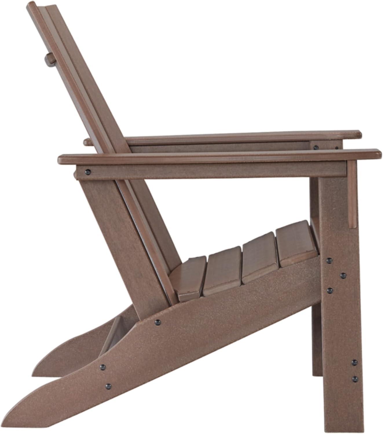 Signature Design by Ashley Casual Emmeline Adirondack Chair  Brown