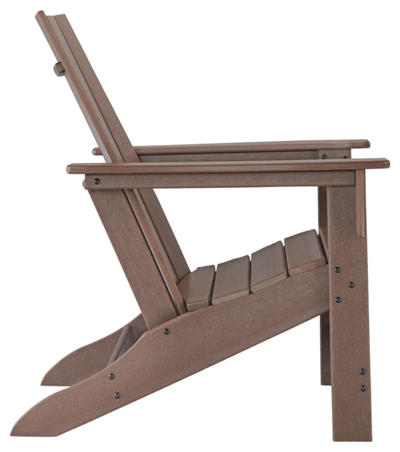 Signature Design by Ashley Casual Emmeline Adirondack Chair  Brown