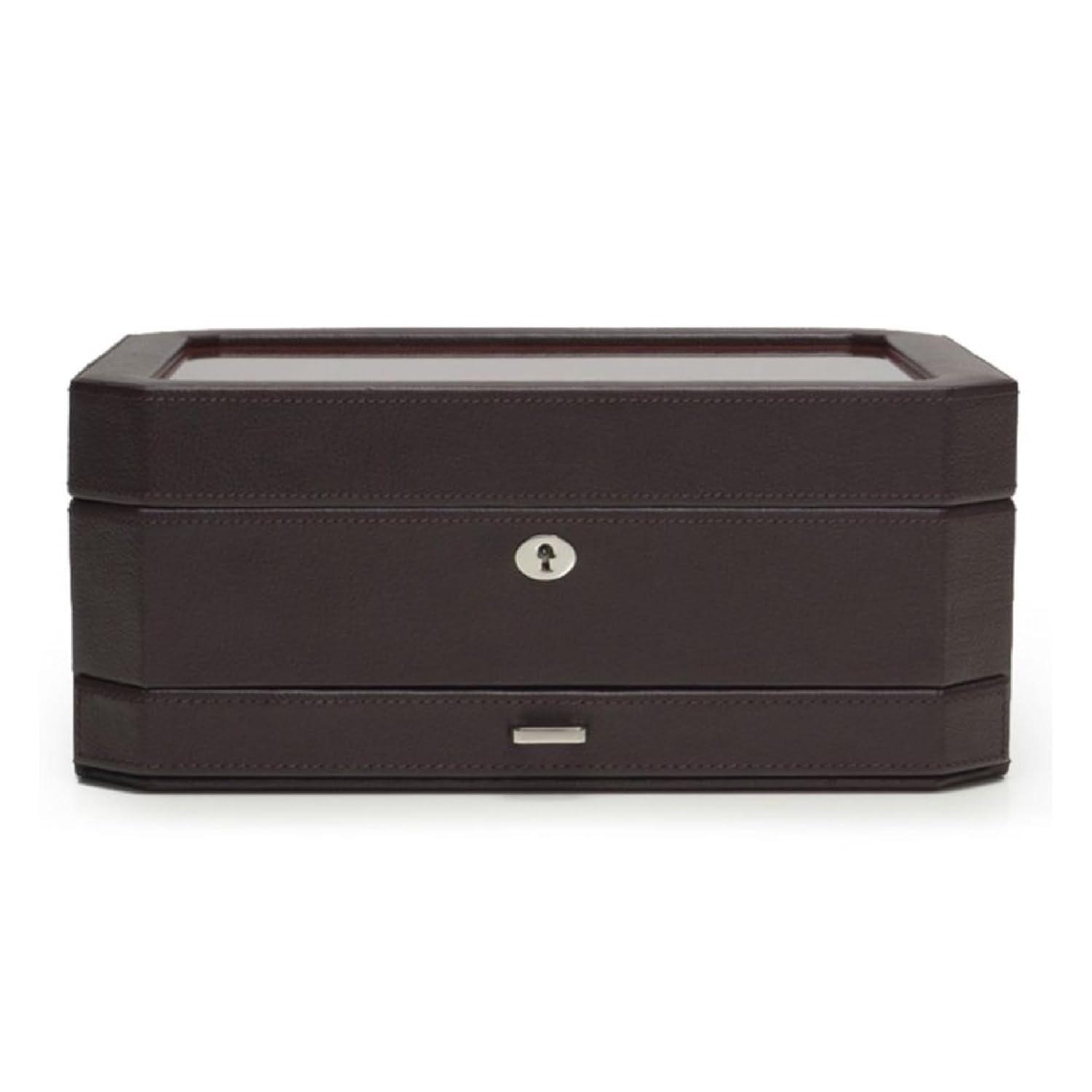 Windsor Leather 10 Piece Watch Box