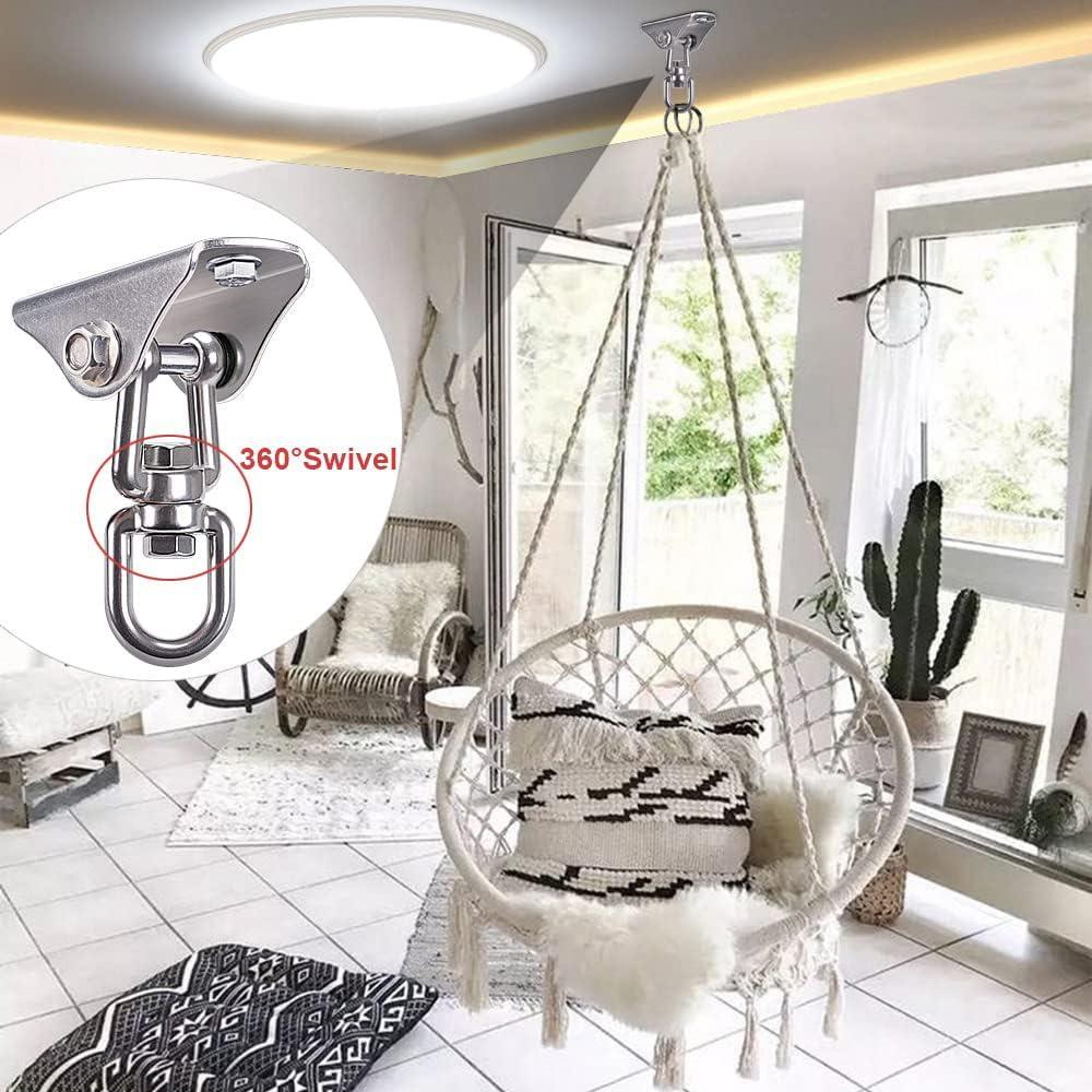 Heavy Duty Stainless Steel 360° Ceiling Mount Swing Hanger