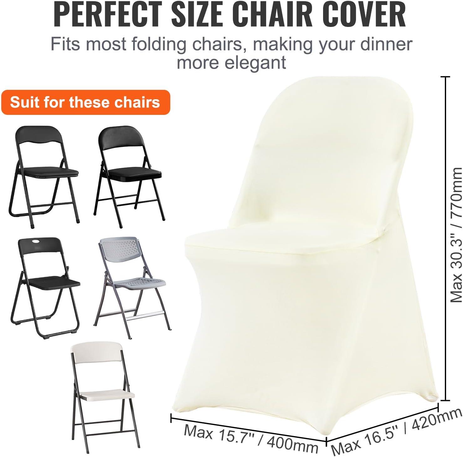 Ivory Chair Covers (Set of 30)