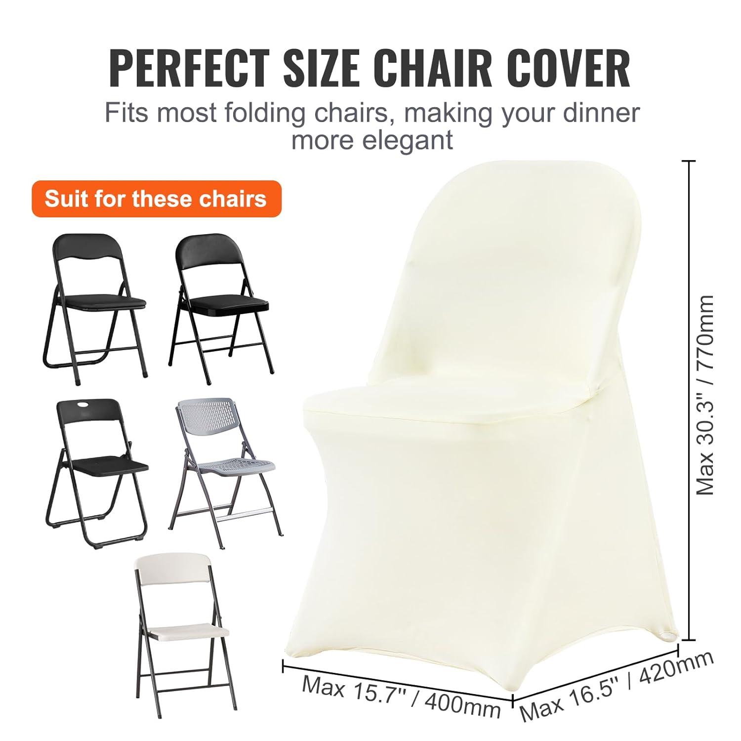 Ivory Chair Covers (Set of 30) (Set of 30)