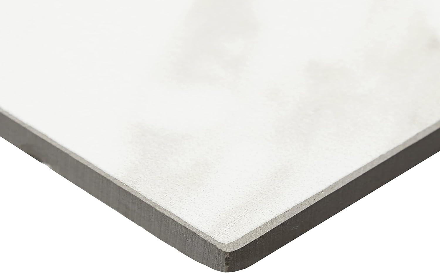 Daltile Perpetuo 8" X 9" Hexagon Porcelain Marble Look Wall & Floor Tile