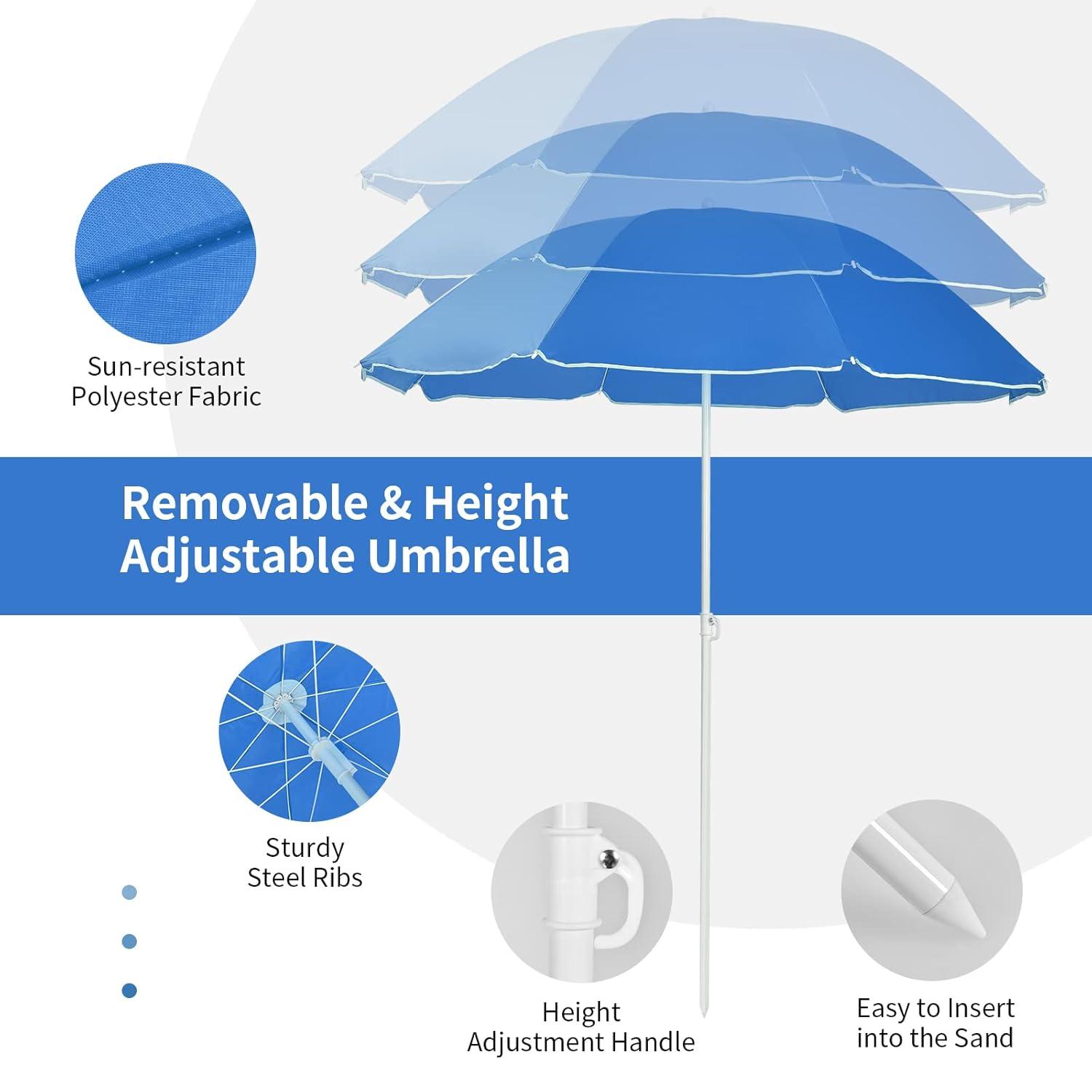 Arlmont & Co. Sayler Fabric Patio Folding Chair Folding Chair Set