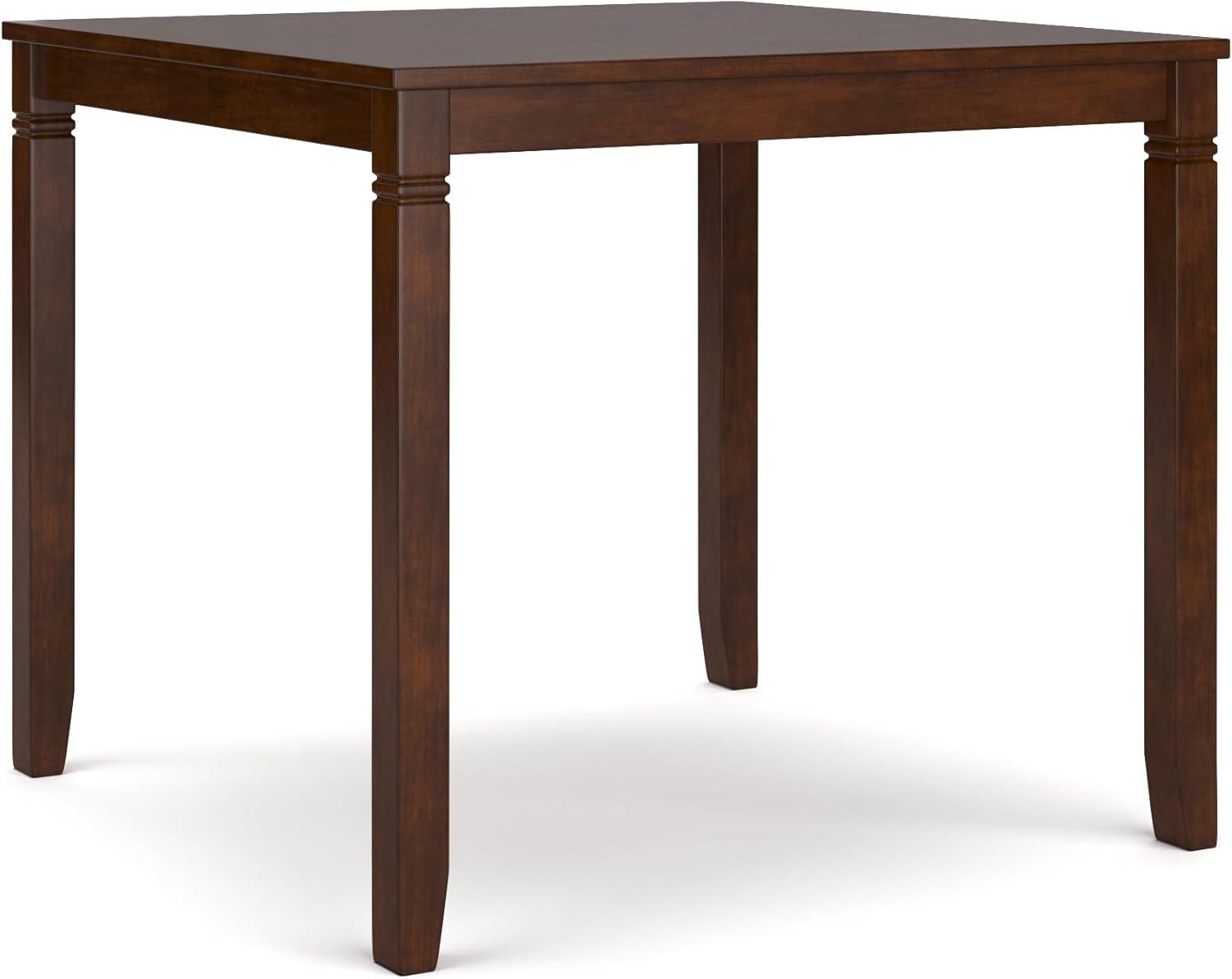 Bennox Counter Height Dining Table Set Brown: Faux Leather Stools, 5-Piece - Signature Design by Ashley