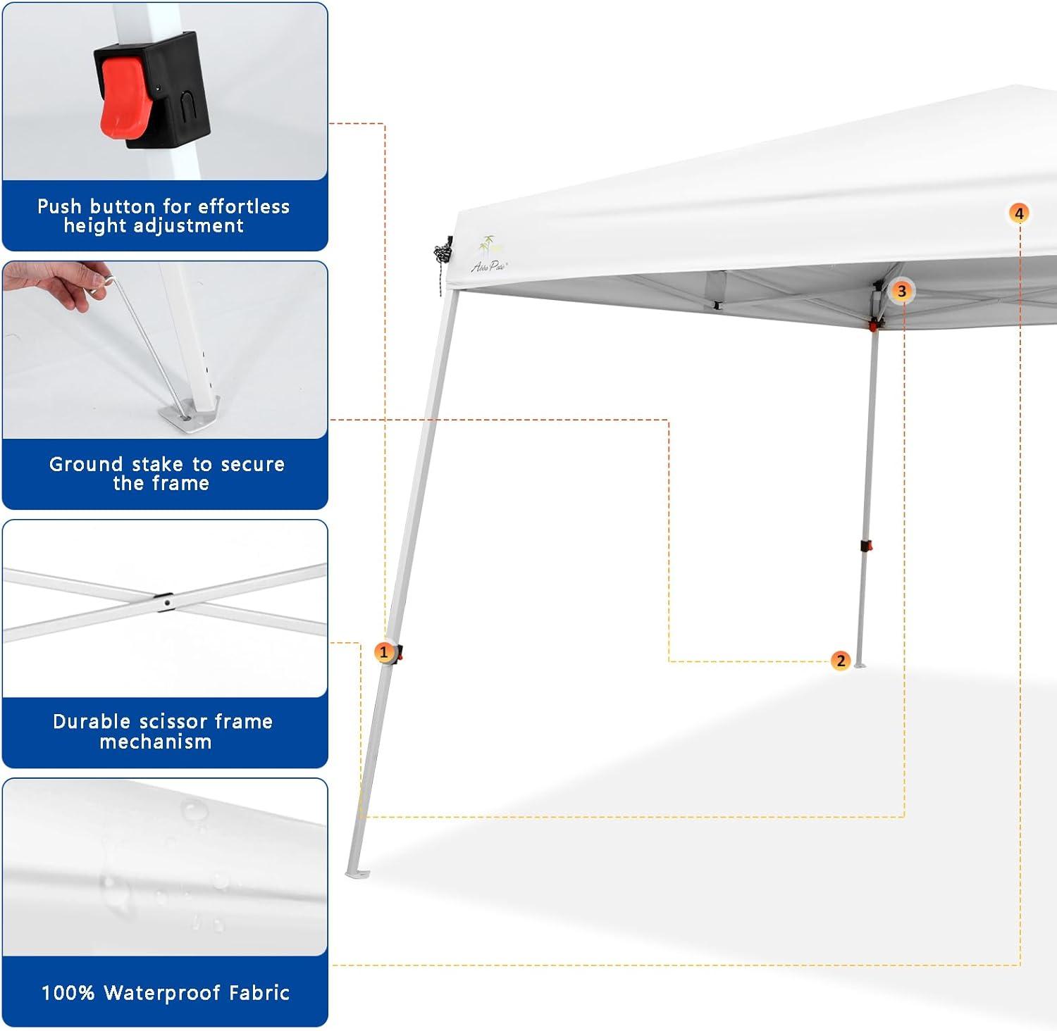 Lyon 10 Ft. W x 10 Ft. D Canopy